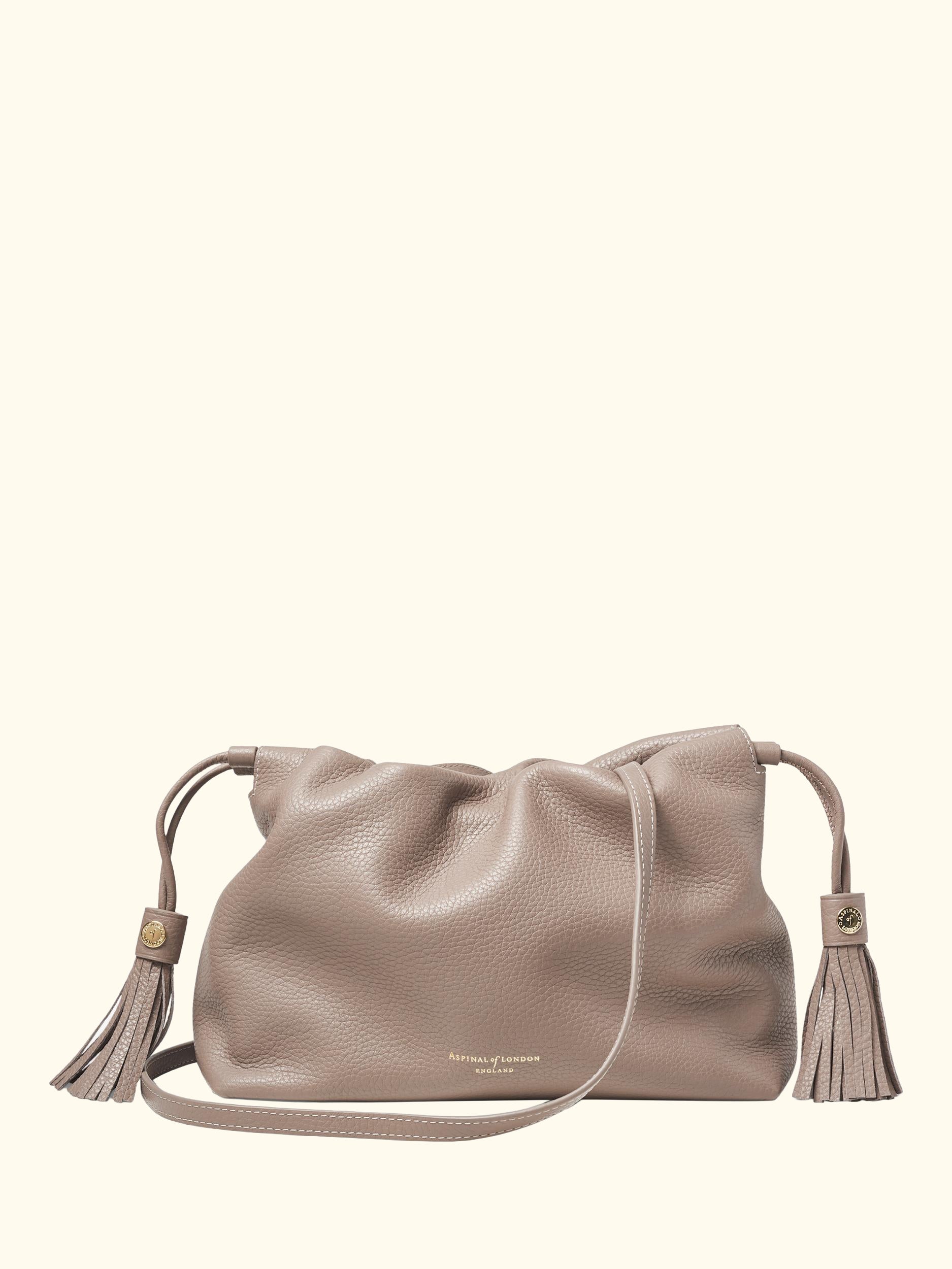 Hudson Large Leather Pouch Bag
