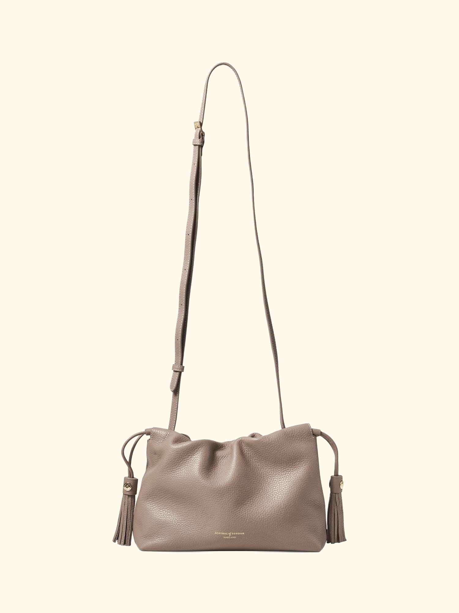 Hudson Large Leather Pouch Bag