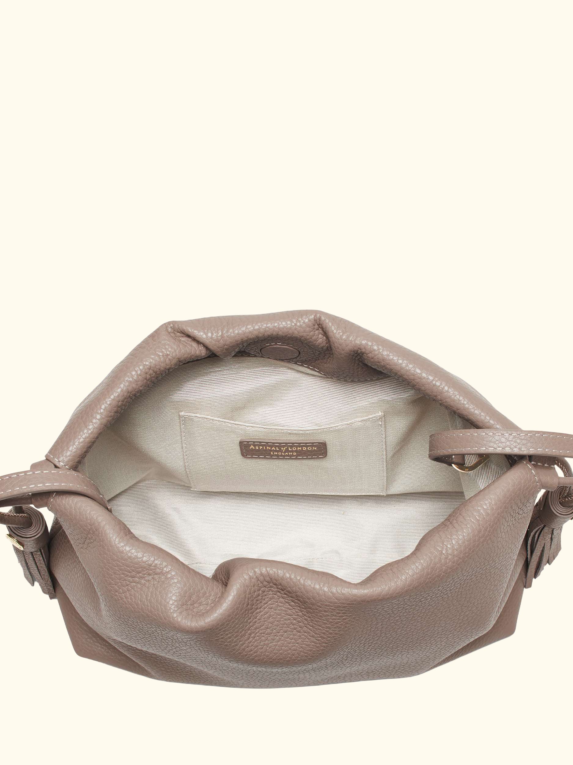 Hudson Large Leather Pouch Bag