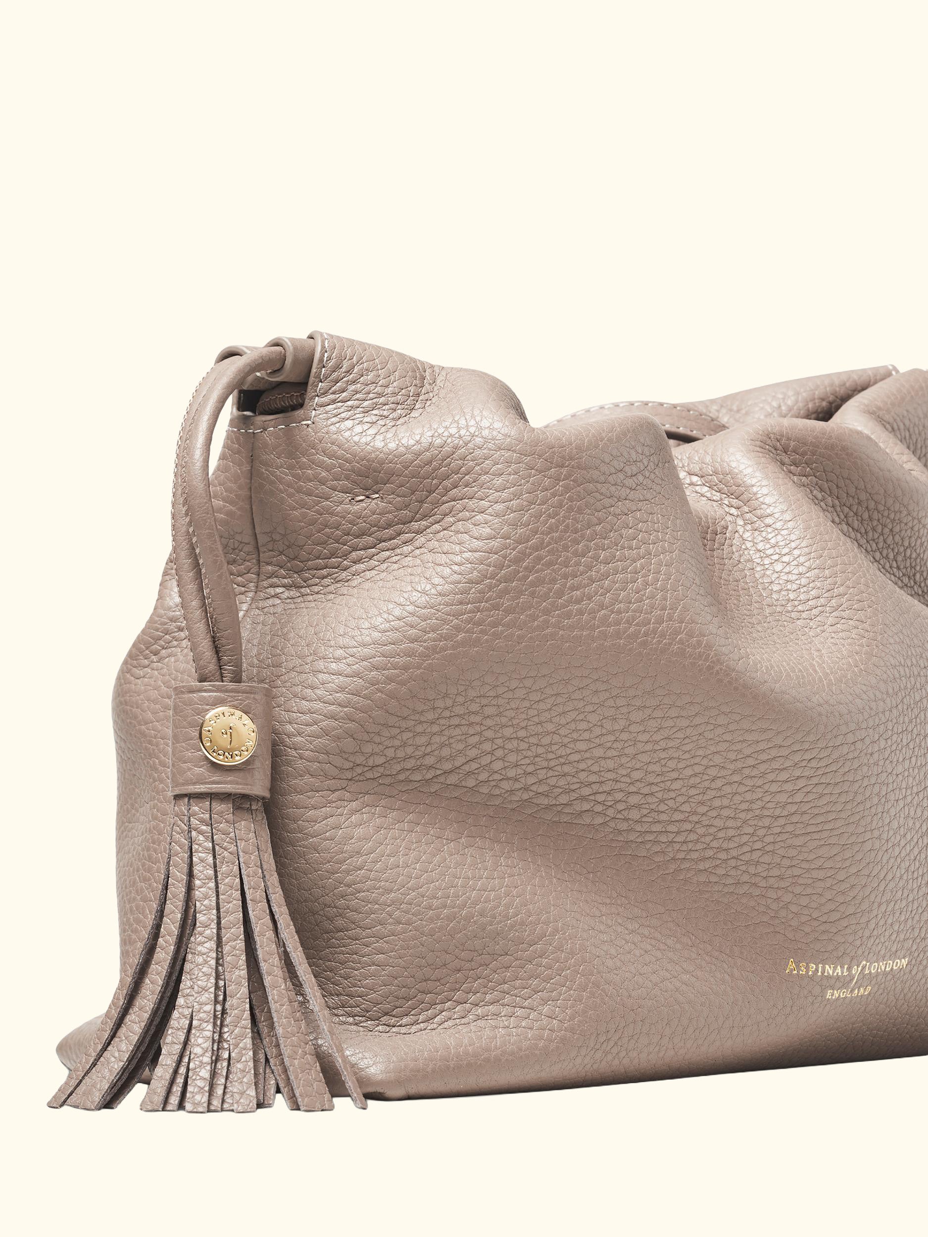 Hudson Large Leather Pouch Bag