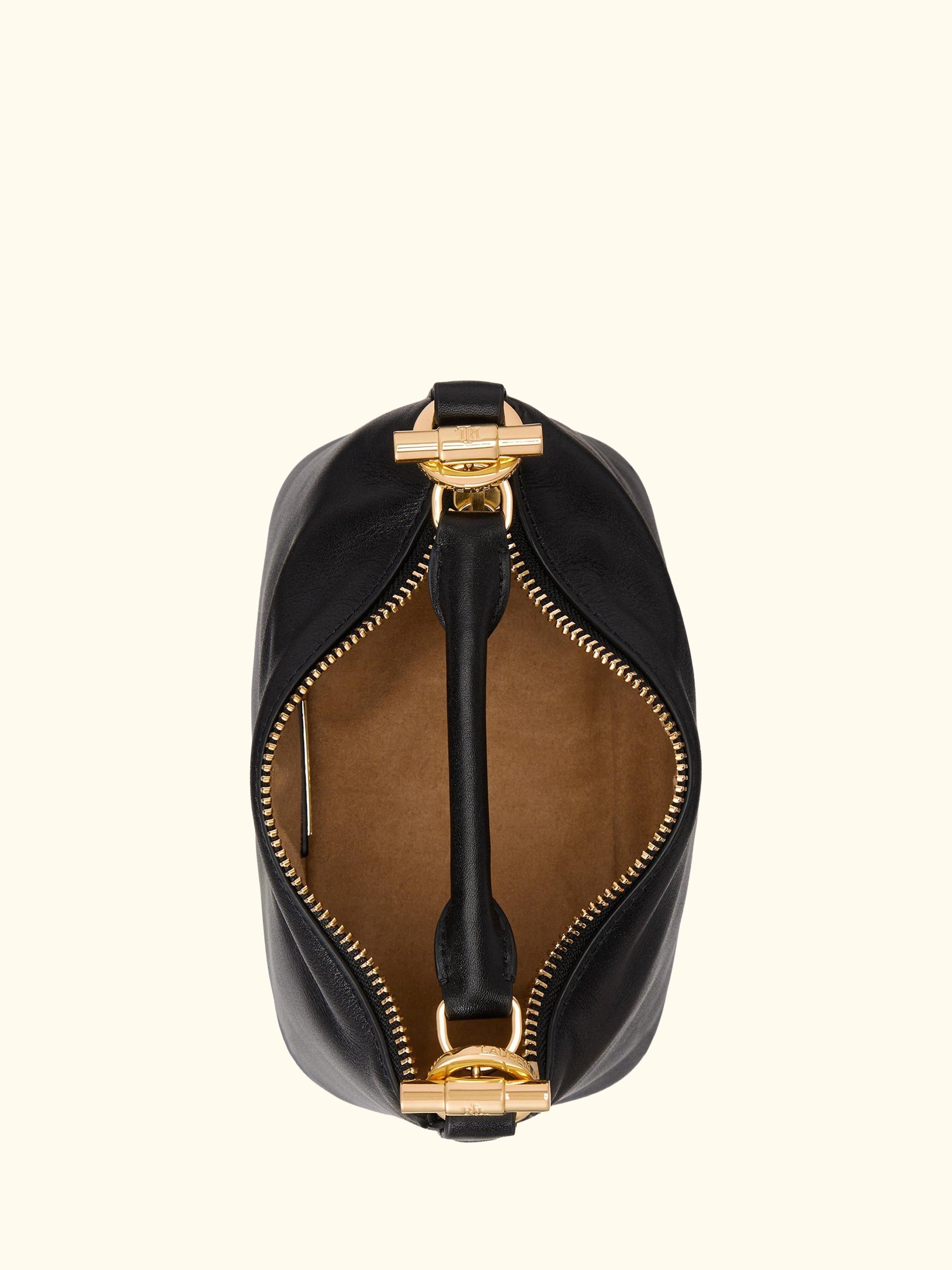 Lauren Ralph Lauren Blaike Mini Leather Shoulder Bag