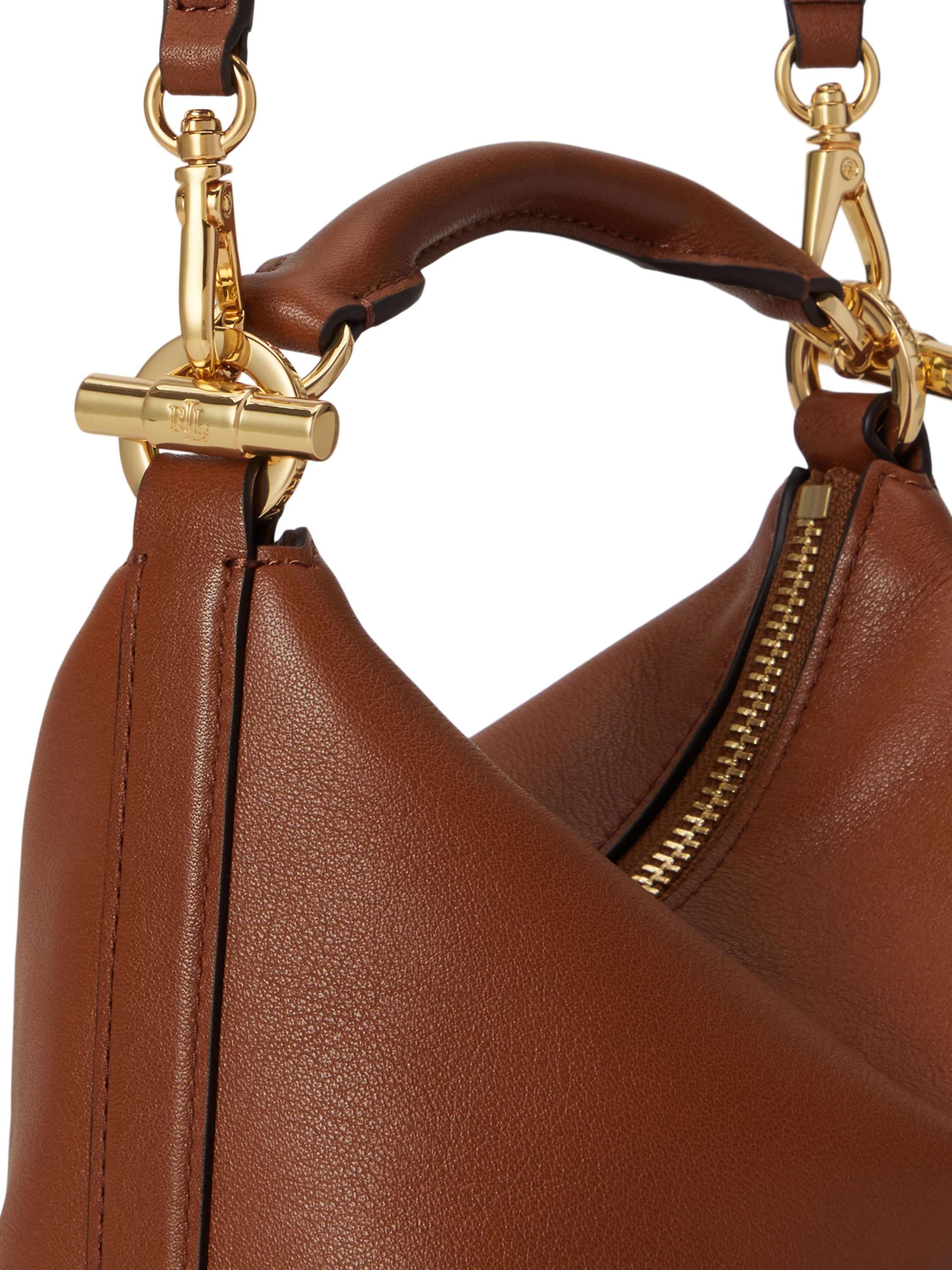 Lauren Ralph Lauren Blaike Mini Leather Shoulder Bag