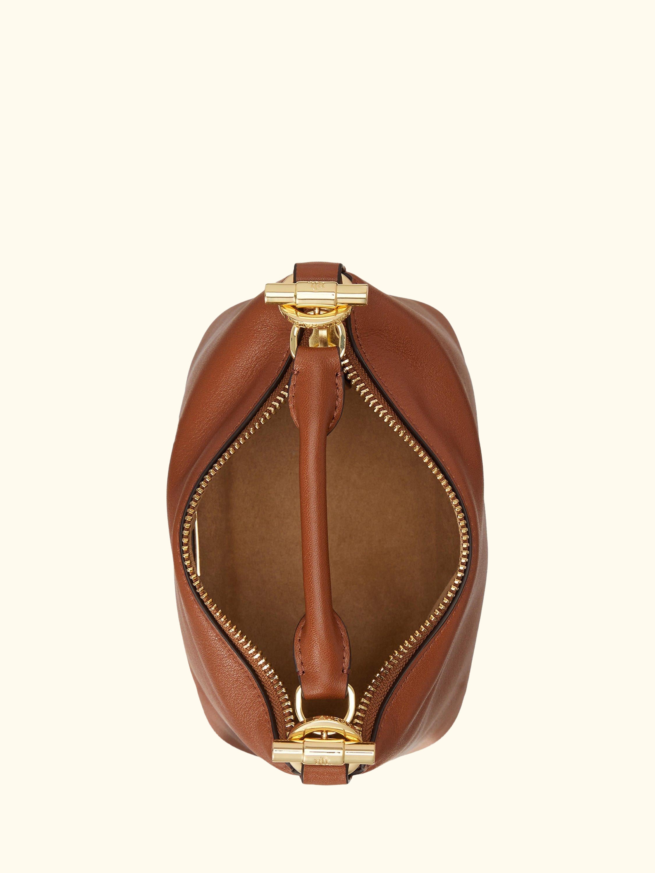 Lauren Ralph Lauren Blaike Mini Leather Shoulder Bag