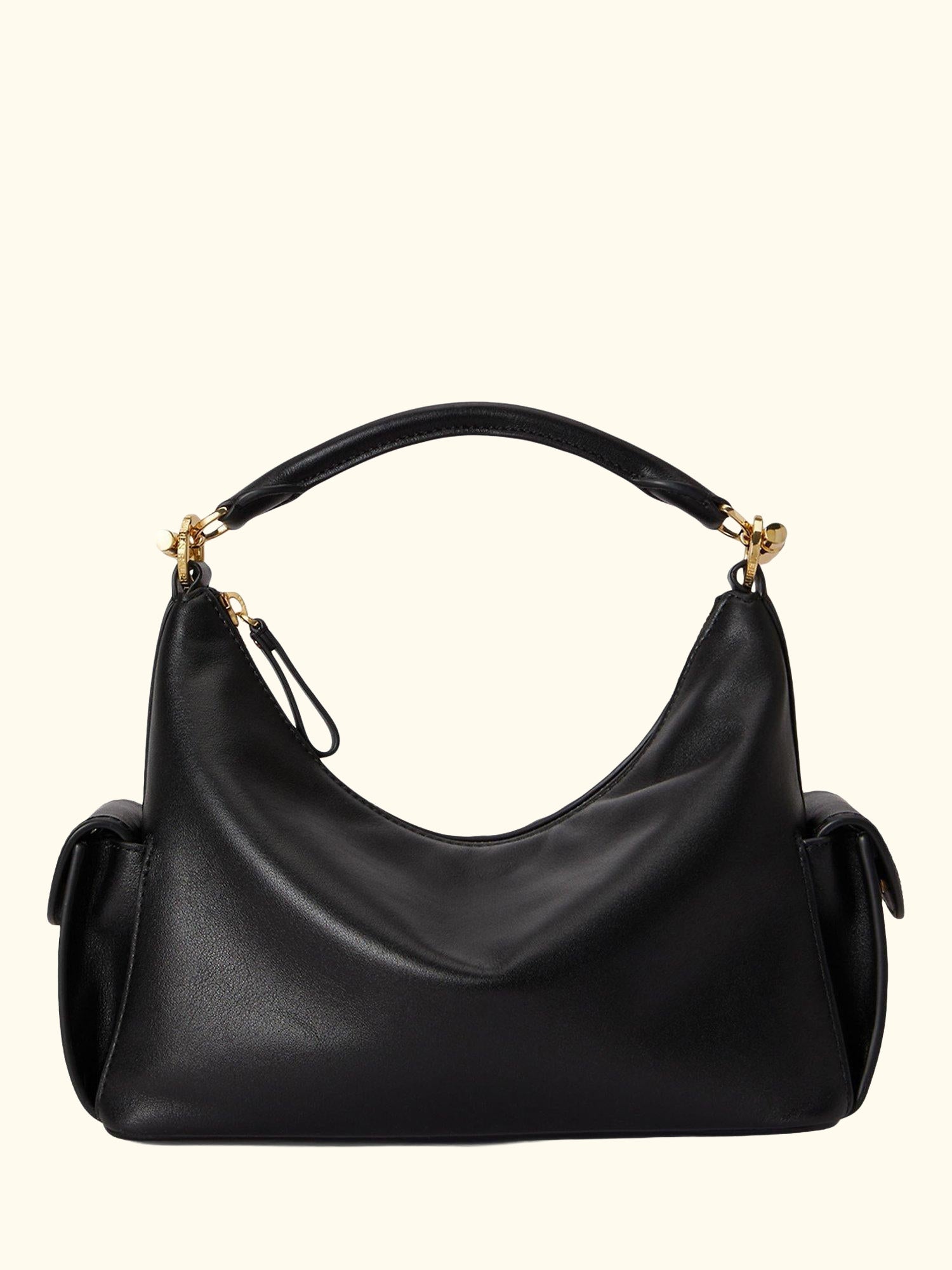 Lauren Ralph Lauren Small Blaike Leather Shoulder Bag