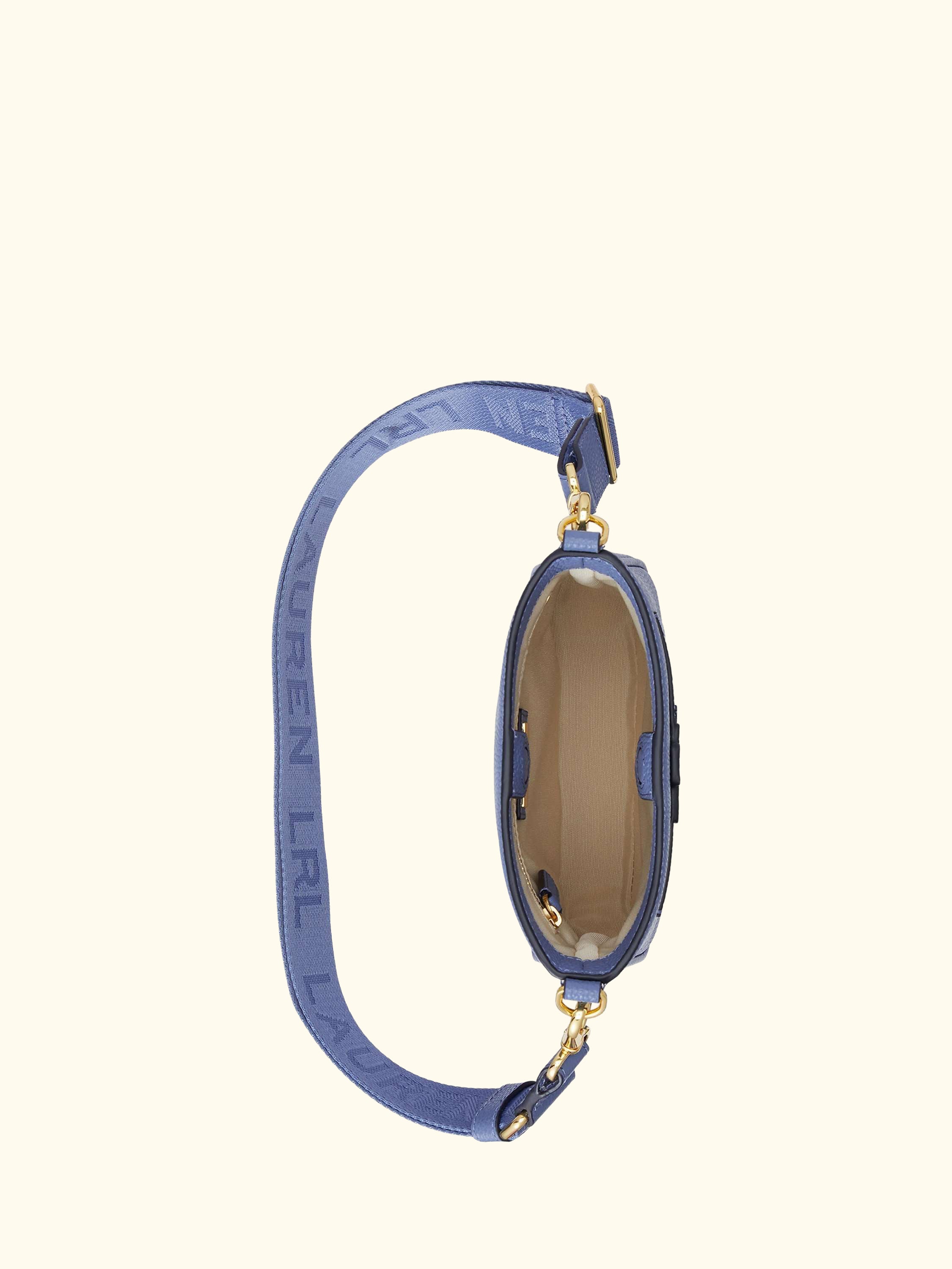 Lauren Ralph Lauren Cameryn Leather Small Crossbody Bag, Carson Blue
