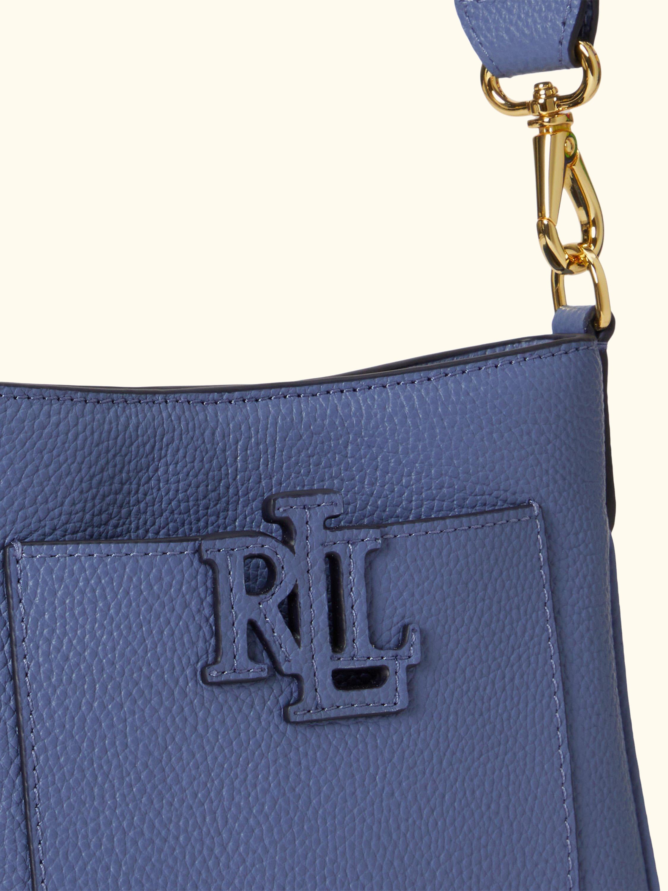 Lauren Ralph Lauren Cameryn Leather Small Crossbody Bag, Carson Blue