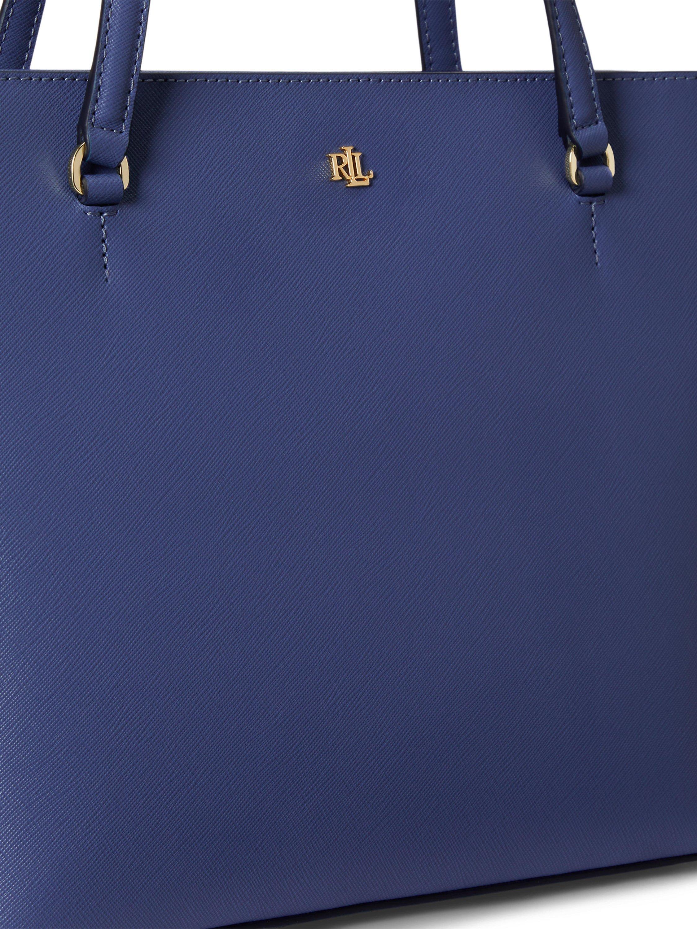 Lauren Ralph Lauren Karly Medium Leather Tote Bag