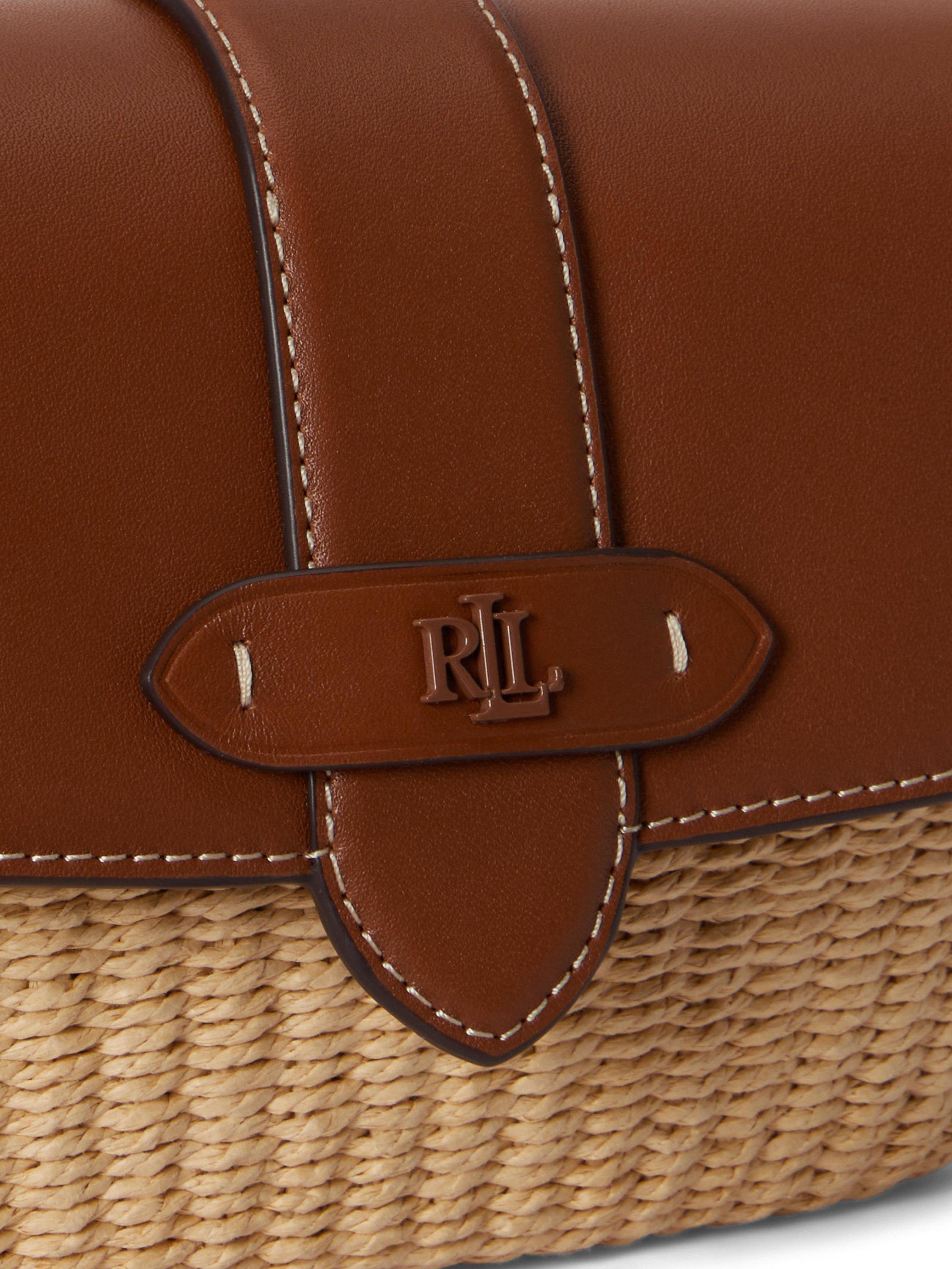 Lauren Ralph Lauren Lynden Small Shoulder Bag, Natural/Lauren Tan