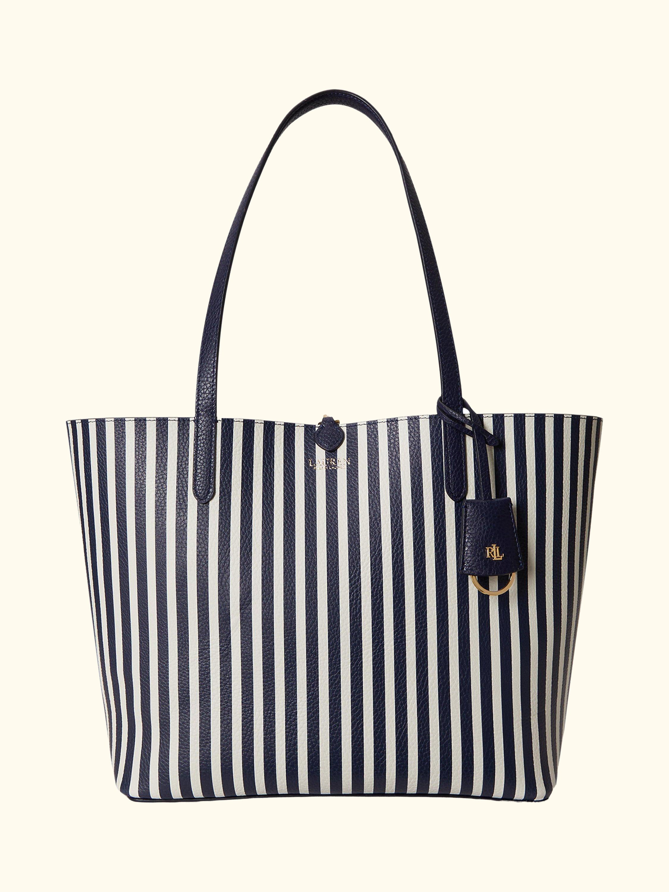 Lauren Ralph Lauren Reversible Tote Bag, White/Summer Paisley