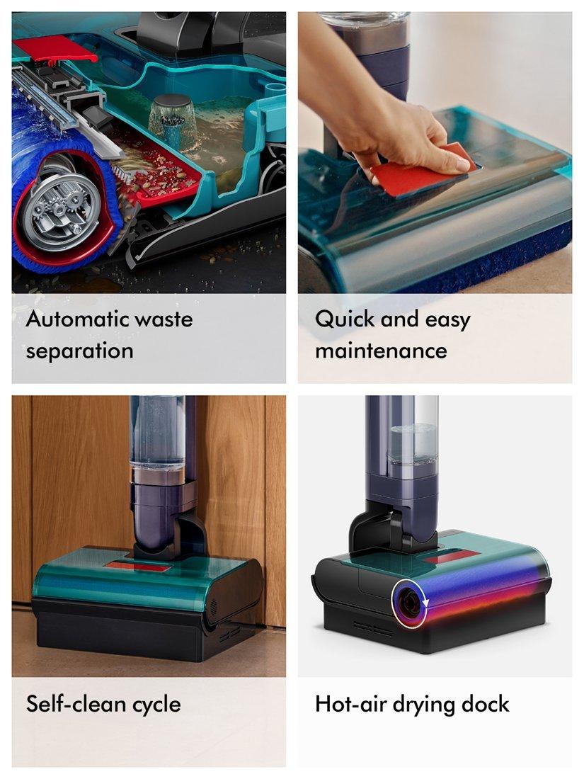 Clean+Wash Hygiene Hard Floor Cleaner, Multi