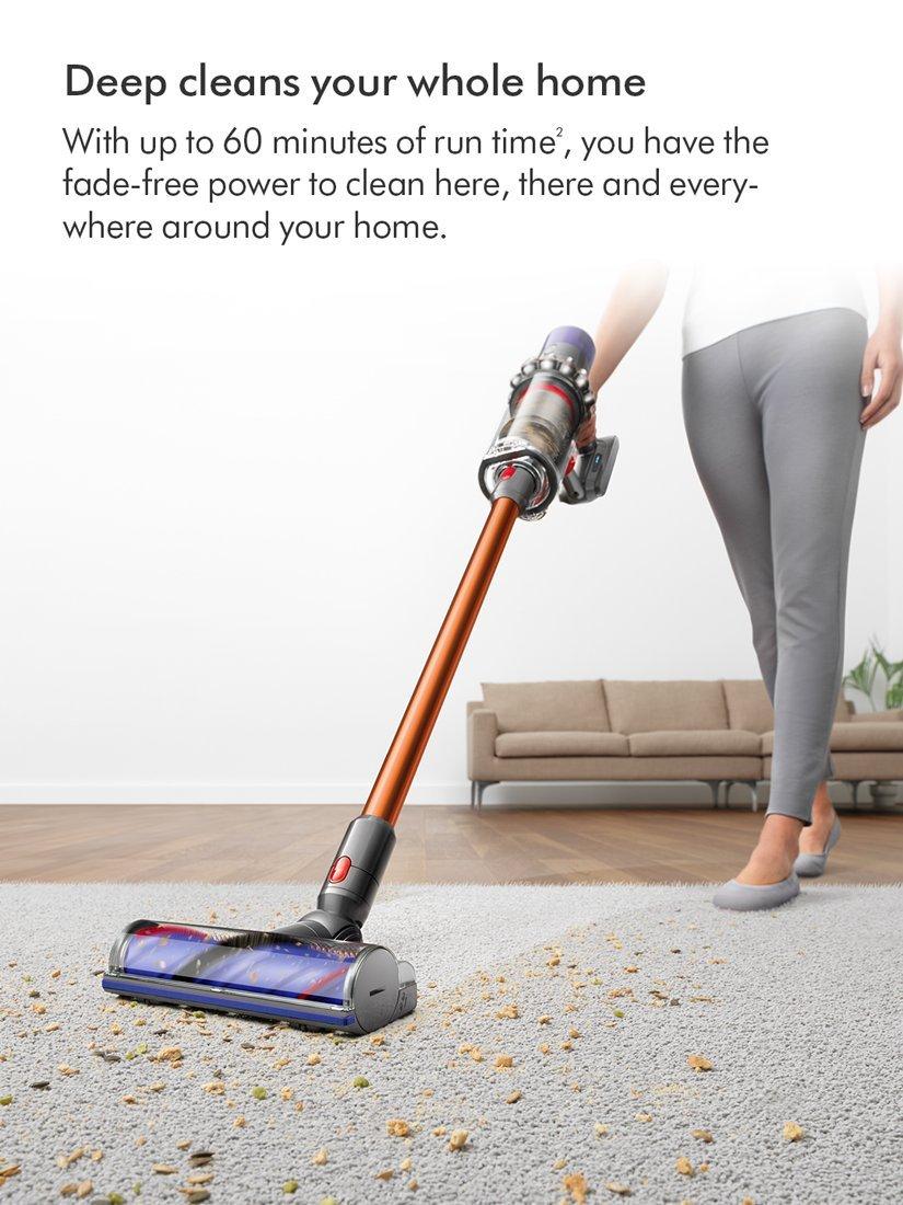 V10 Submarine Cordless Vacuum Cleaner, Nickel/Copper