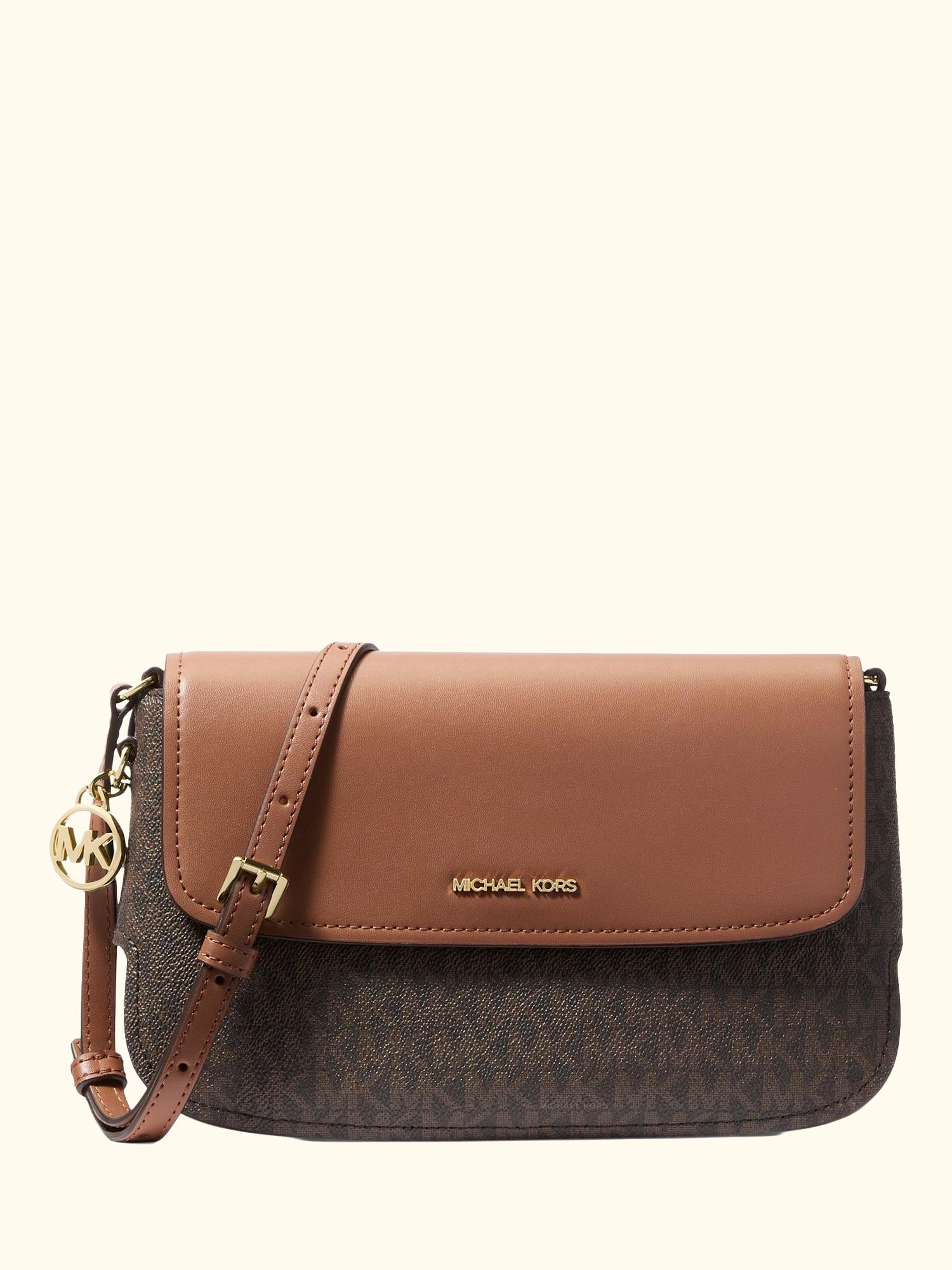 Alice Signature Logo Small Flapover Cross Body Bag