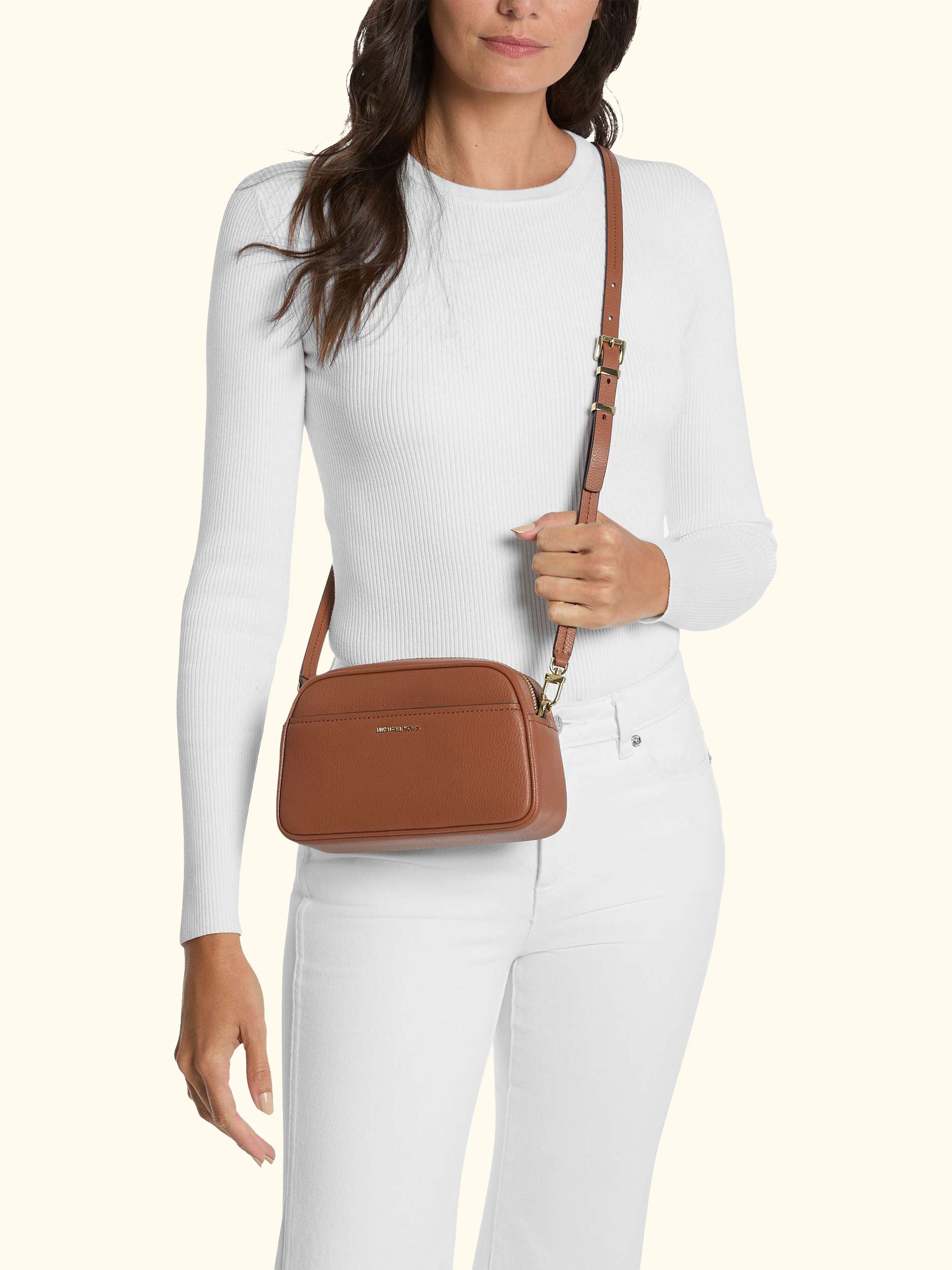 Jetset Leather Crossbody Bag