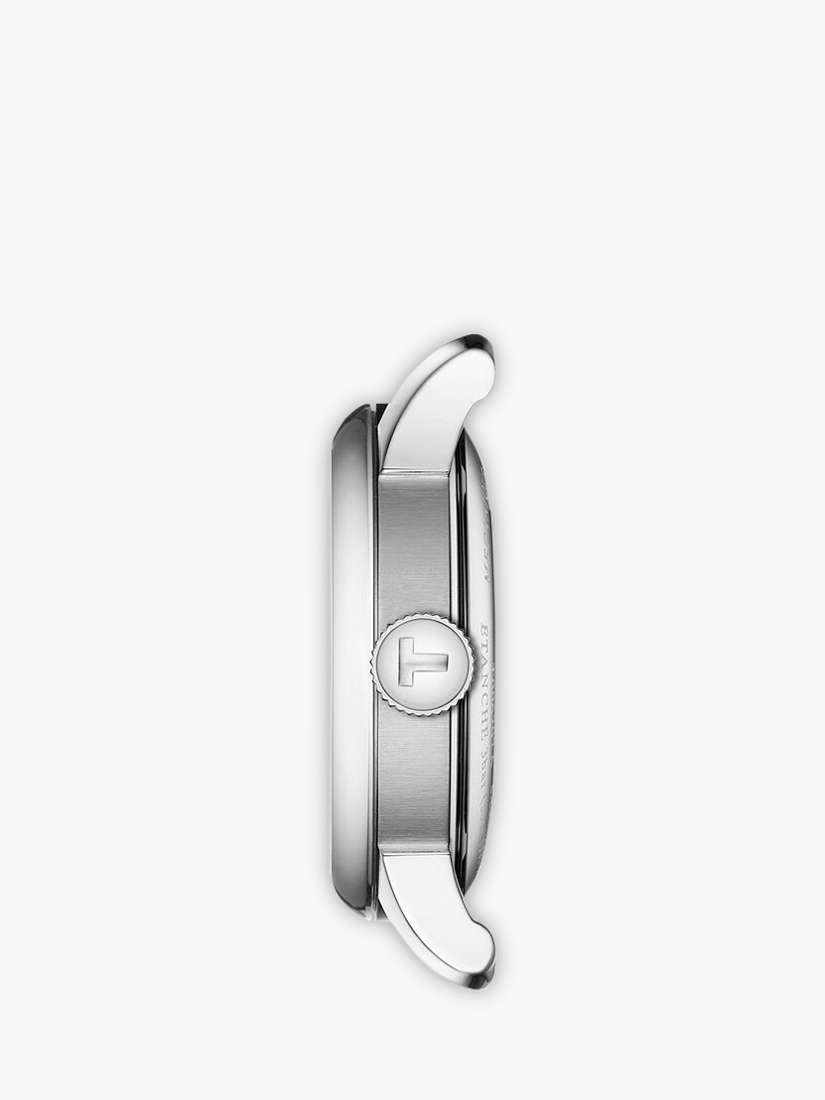T0062071109600 Women's Le Locle Automatic Diamond Date Bracelet Strap Watch, Green/Silver