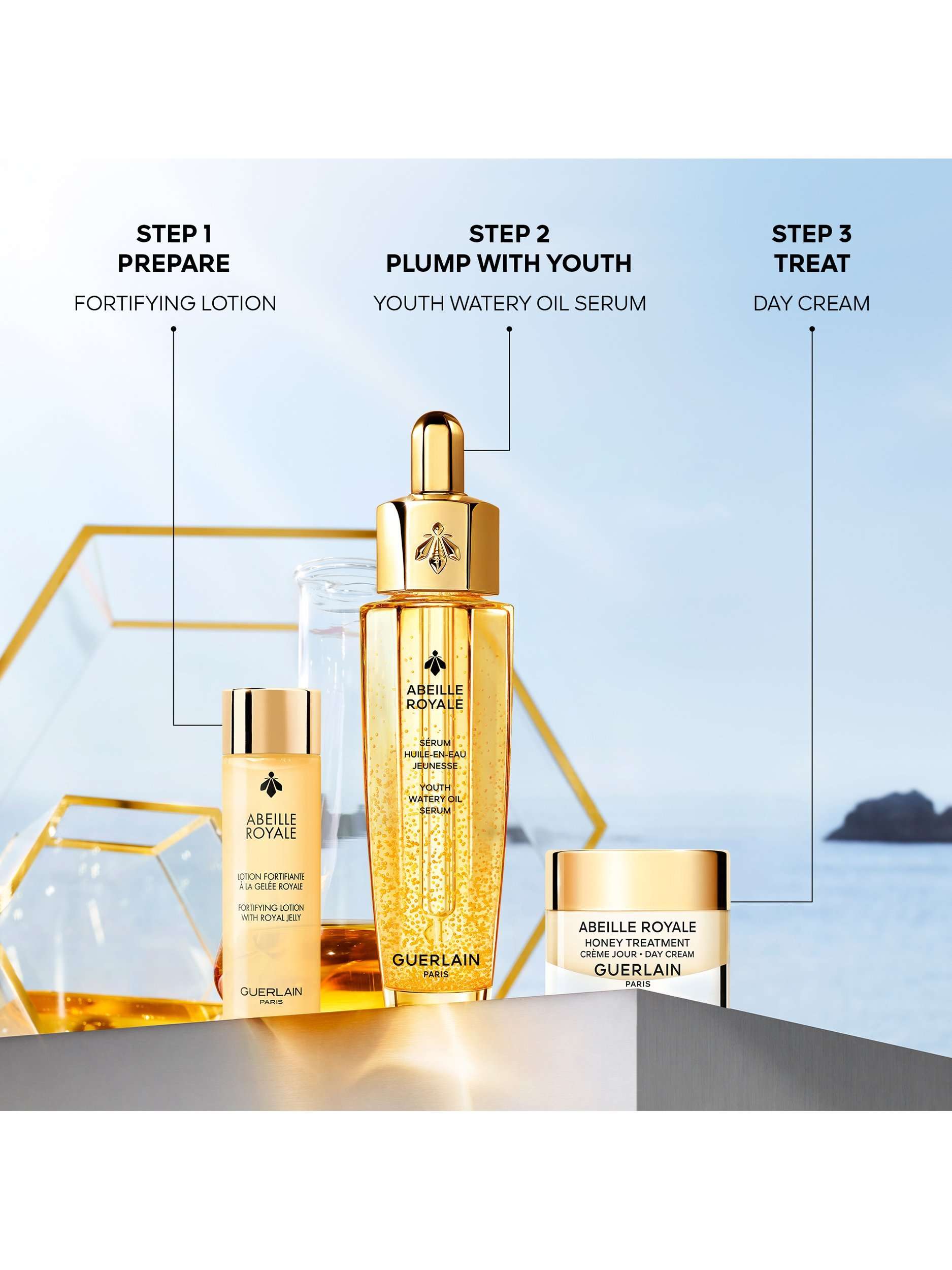 Abeille Royale Youth Repair Age-Defying Programme Access Oil Serum Skincare Gift Set