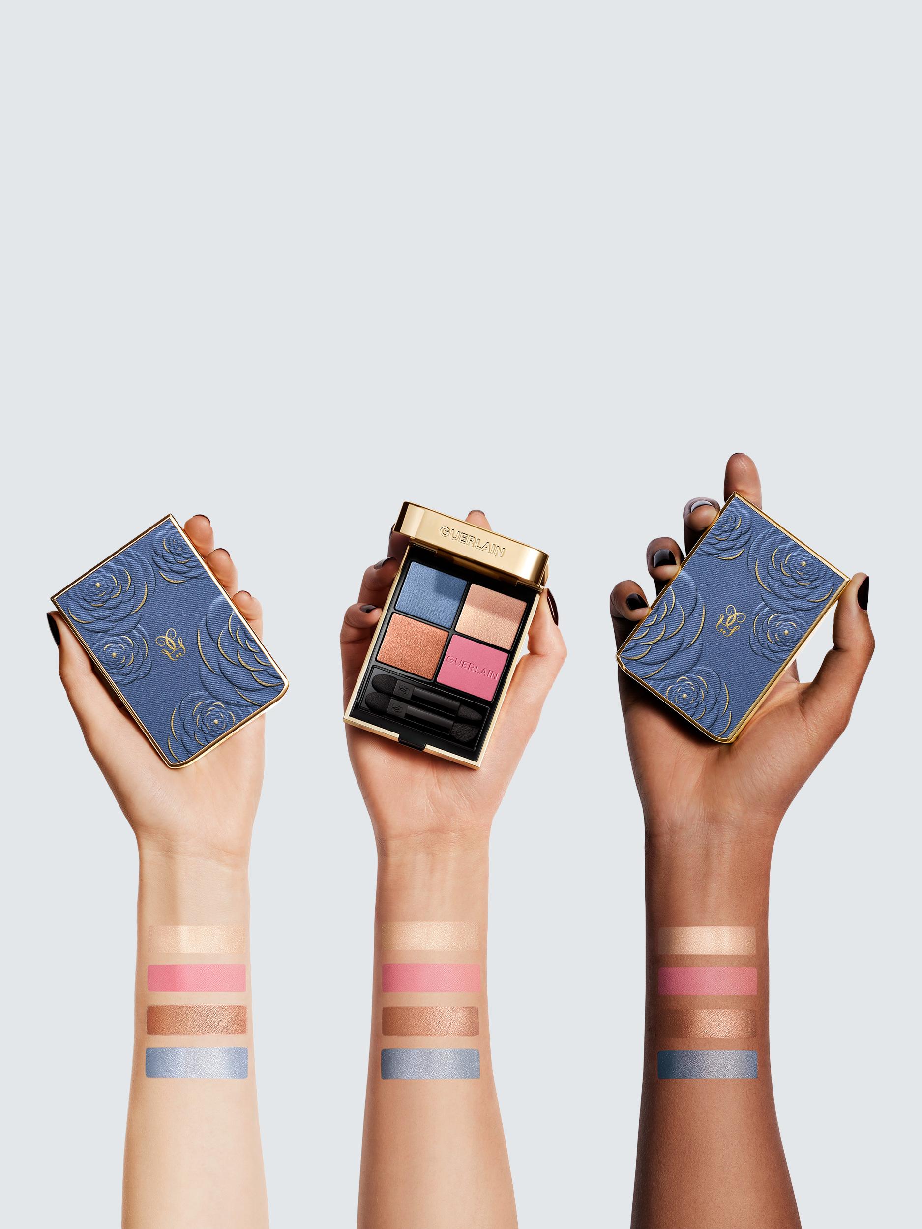 Limited Edition Ombres G Eyeshadow Quad, 396 Denim Blossom