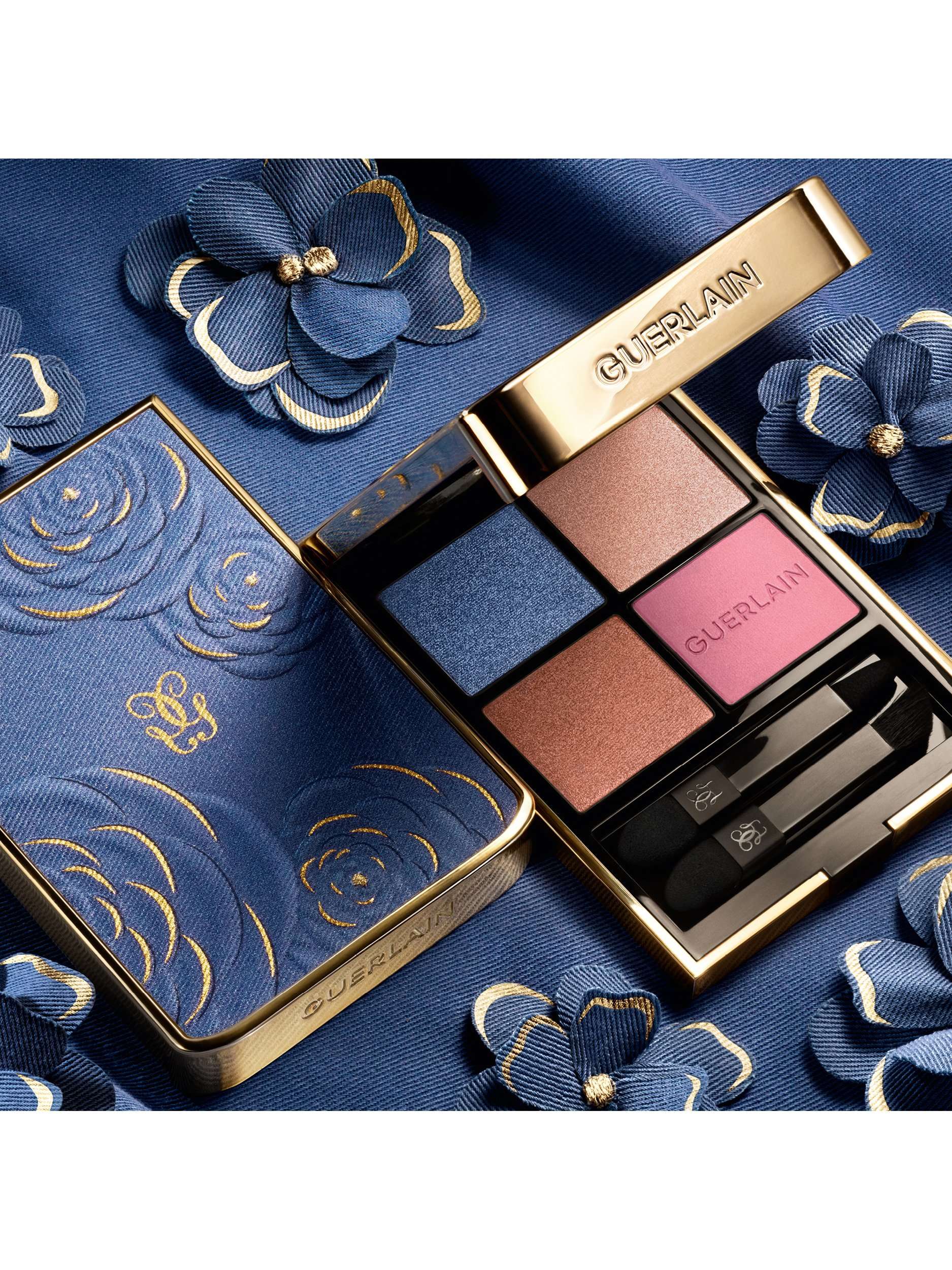 Limited Edition Ombres G Eyeshadow Quad, 396 Denim Blossom