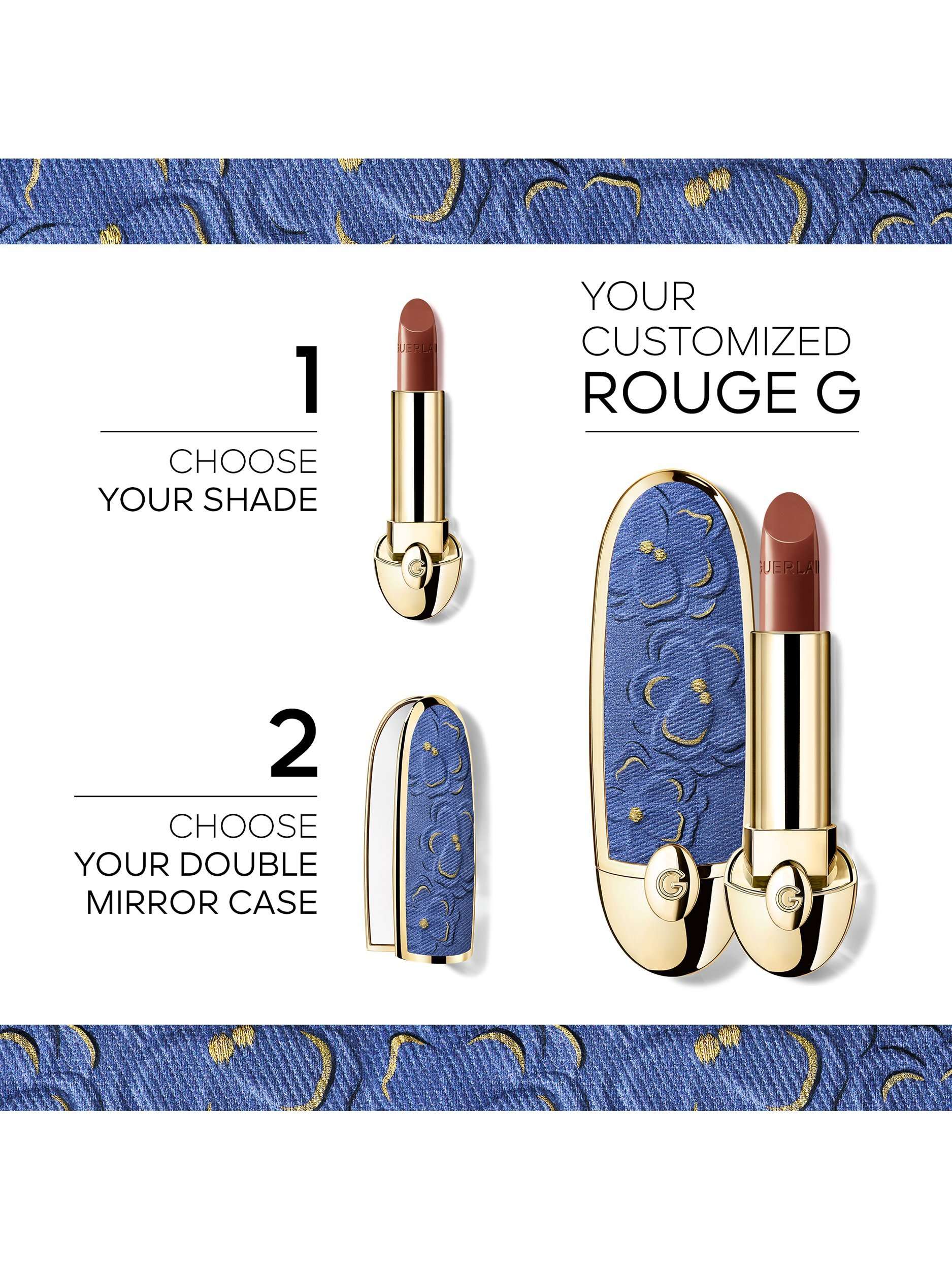 Limited Edition Rouge G The Refill The Customisable Ultra-Care Lipstick Satin