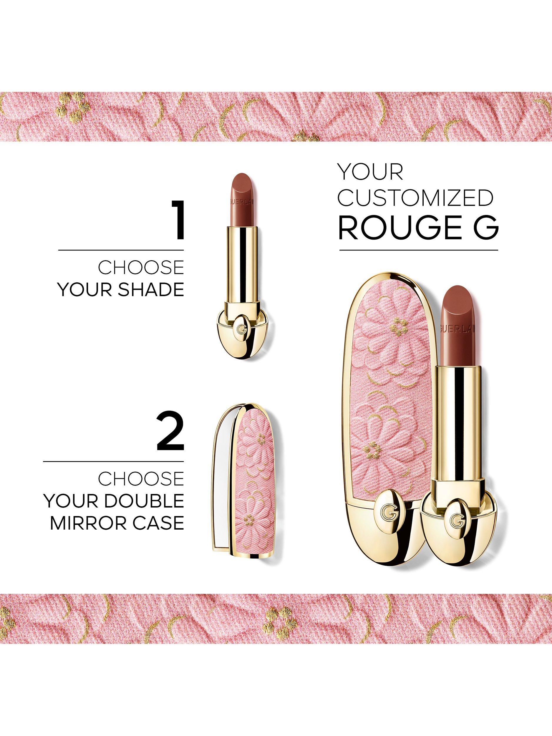 Limited Edition Rouge G Blooming Denim The Double Mirror Jewel Case