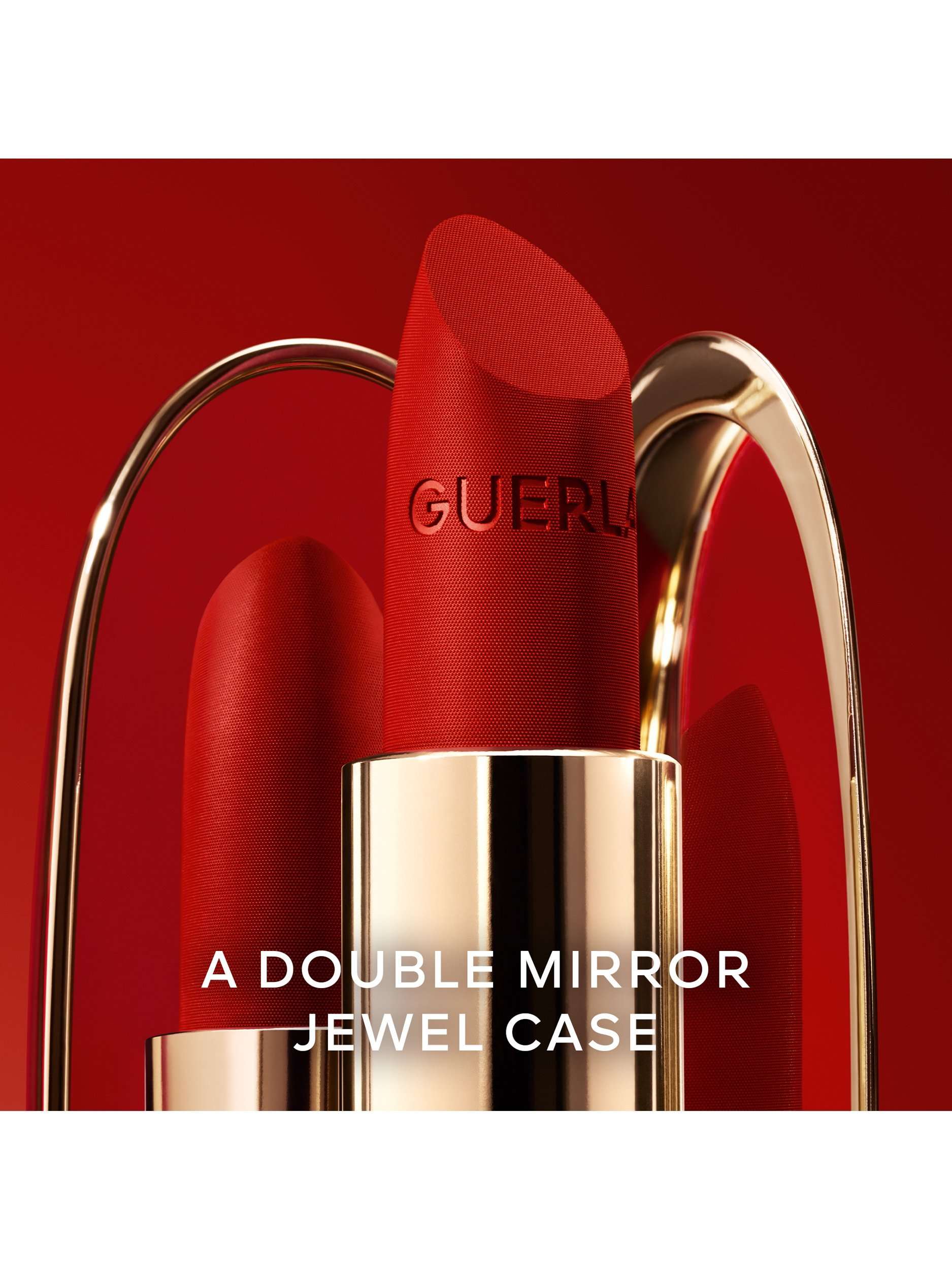 Limited Edition Rouge G Blooming Denim The Double Mirror Jewel Case