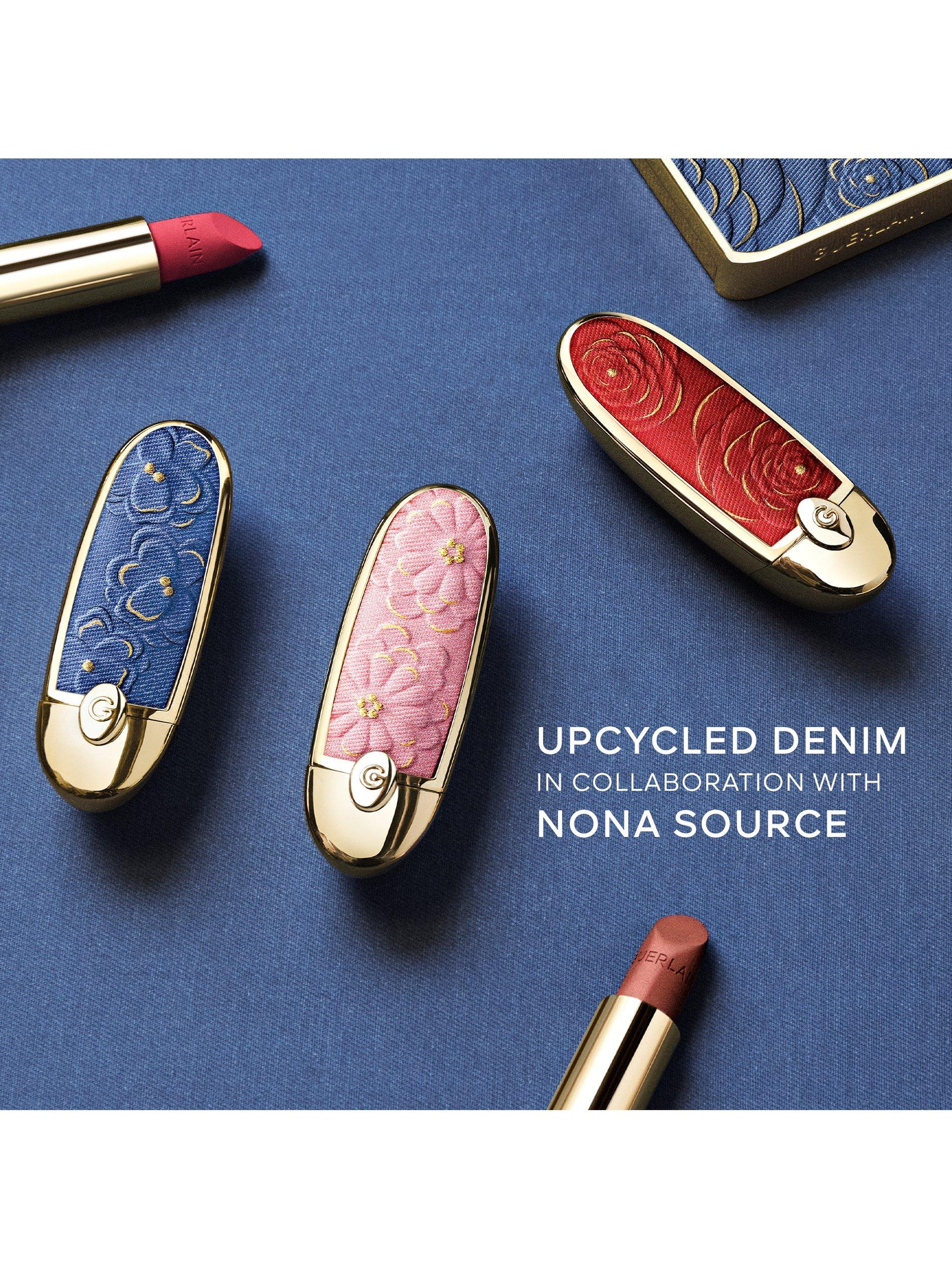 Limited Edition Rouge G Blooming Denim The Double Mirror Jewel Case