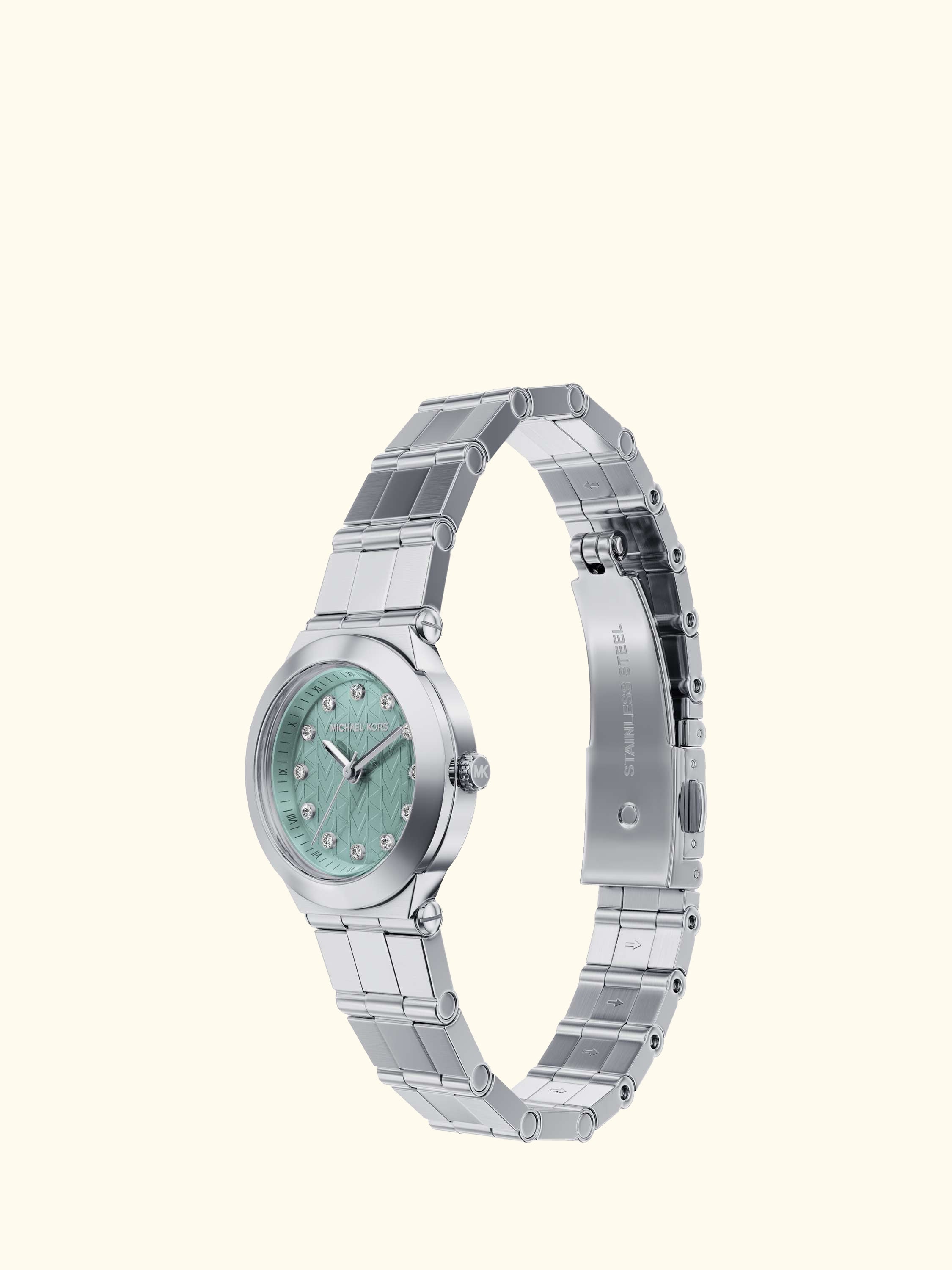 MK7569 Petite Billie Bracelet Strap Watch, Silver