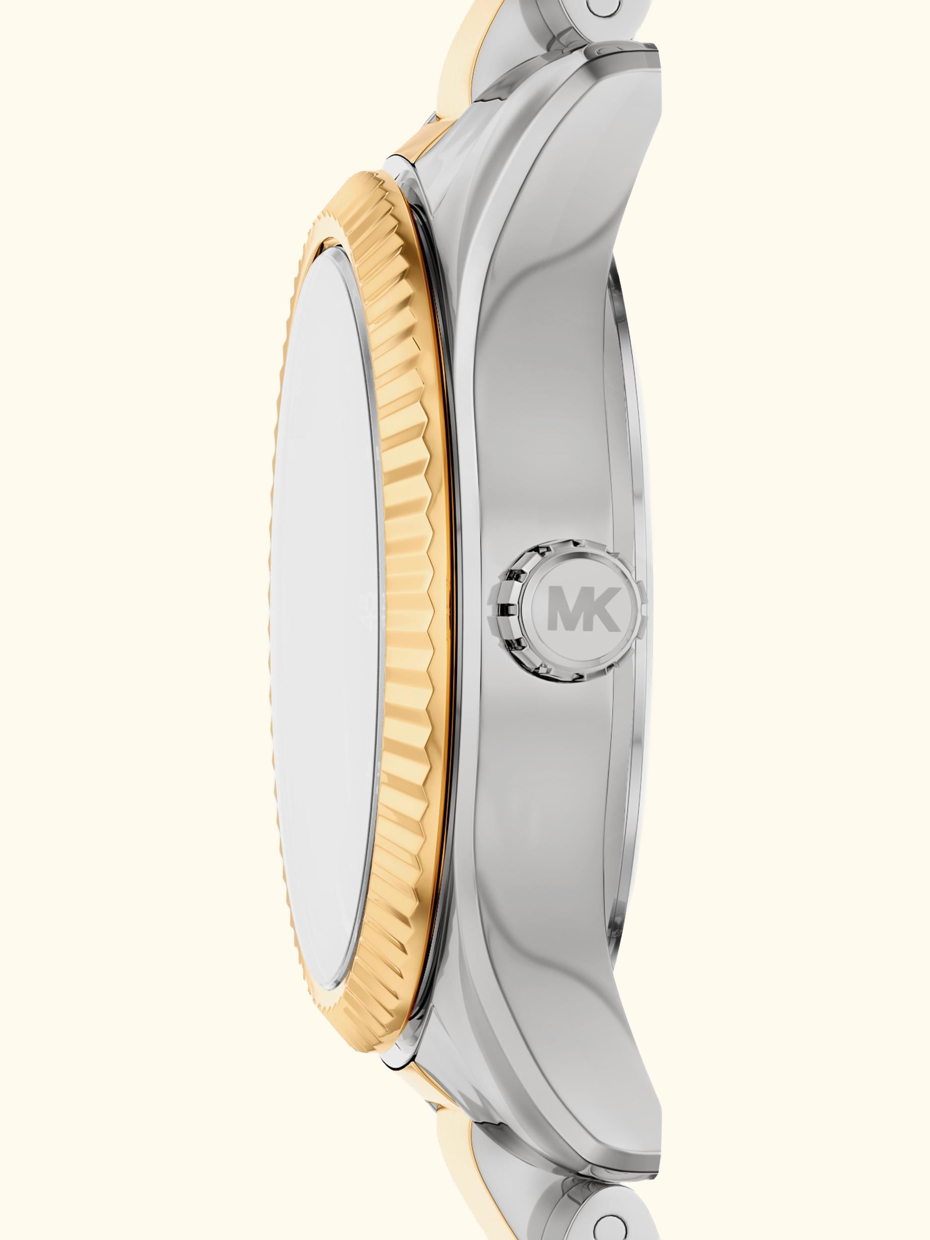 MK7579 Women's Petite Lexington Bracelet Strap Watch, 2-tone