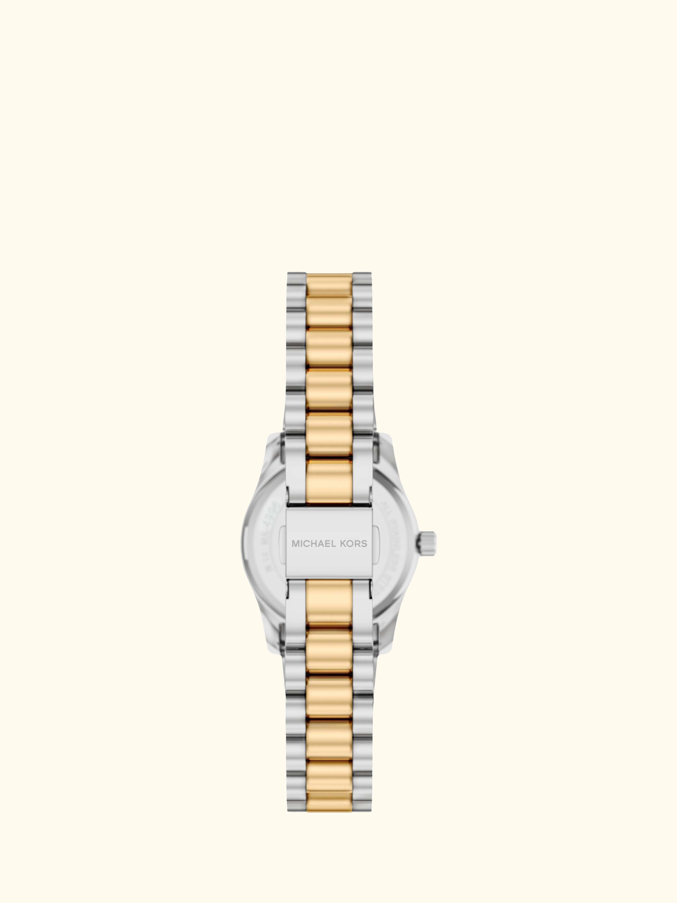 MK7579 Women's Petite Lexington Bracelet Strap Watch, 2-tone
