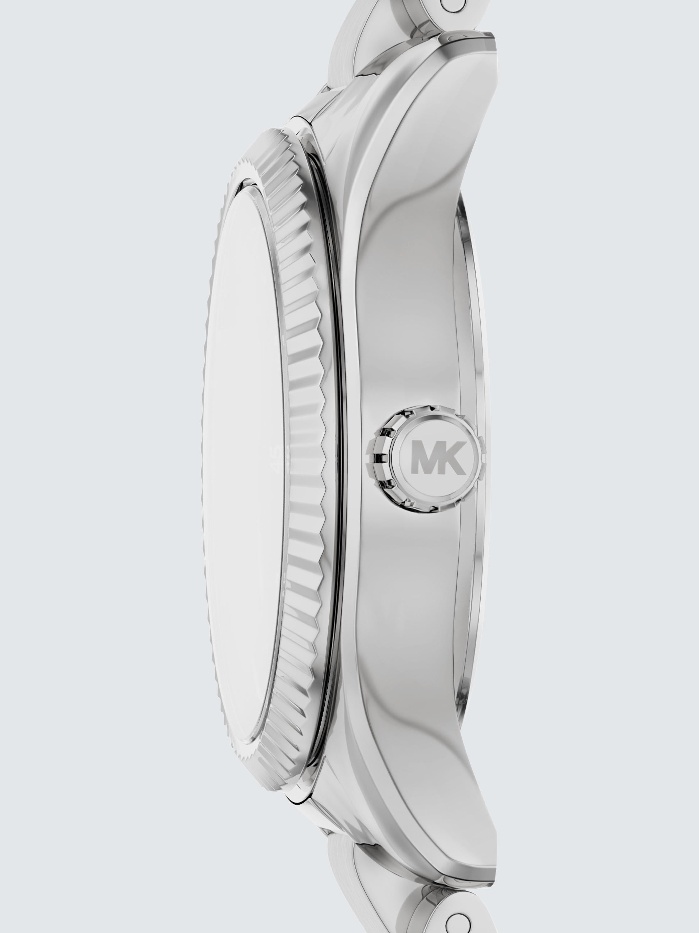 MK7580 Women's Petite Lexington Bracelet Strap Watch, Silver