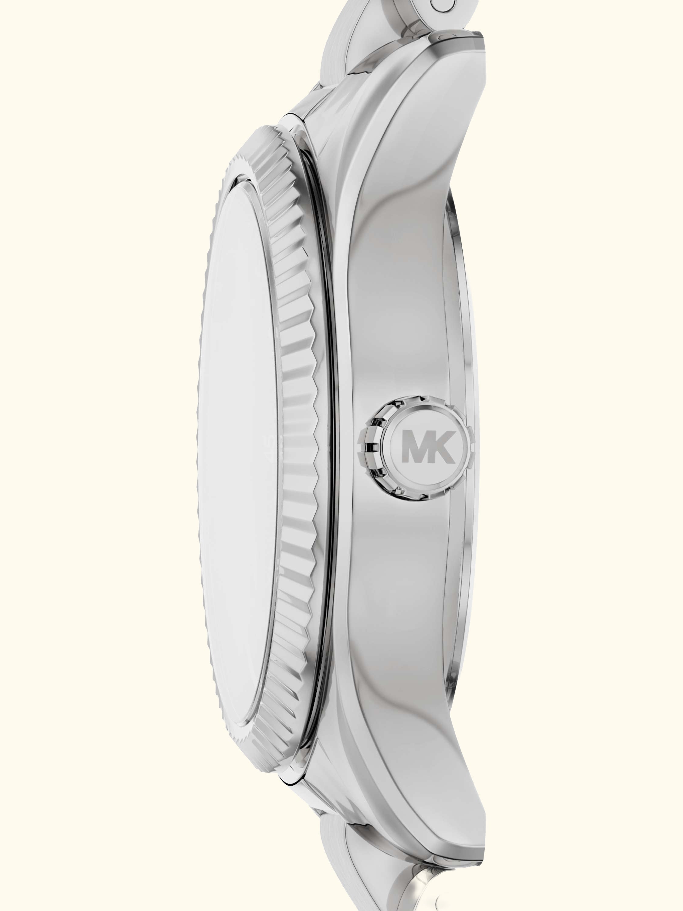 MK7580 Women's Petite Lexington Bracelet Strap Watch, Silver