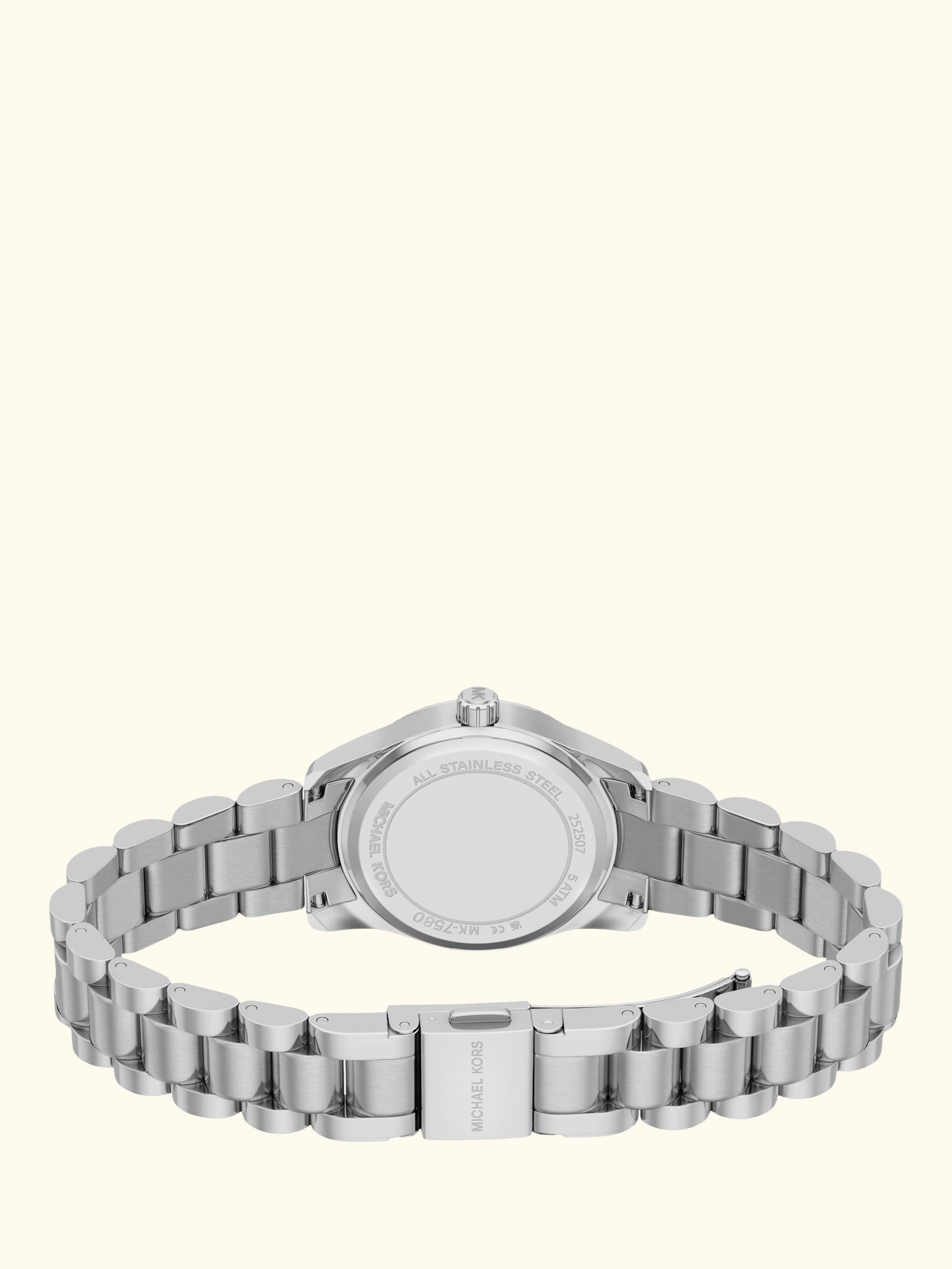 MK7580 Women's Petite Lexington Bracelet Strap Watch, Silver