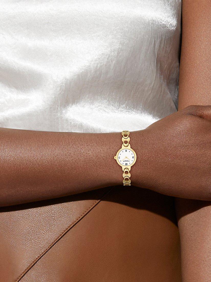 14504650 Women's Round Bracelet Strap Watch, Gold