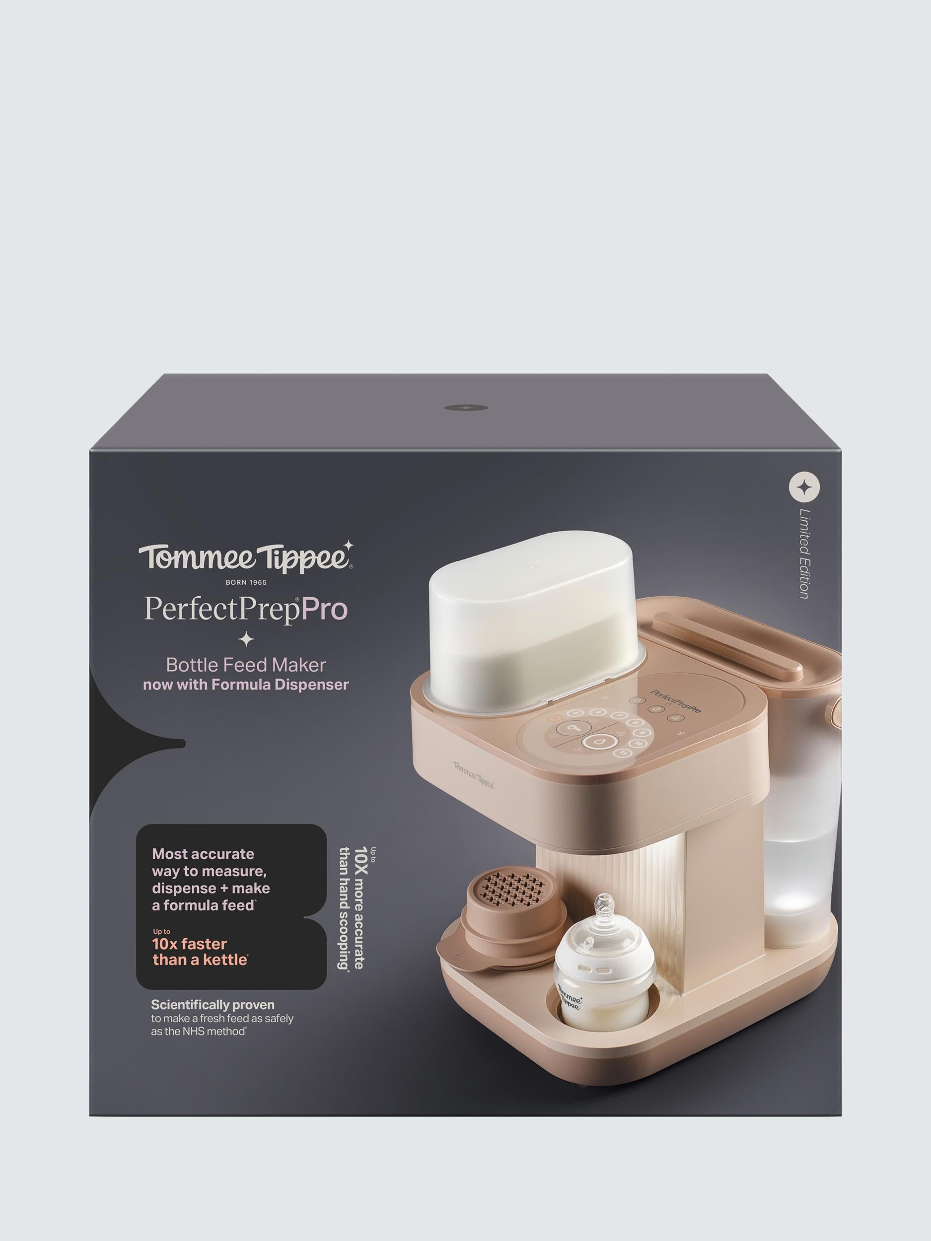 Perfect Prep Pro Baby Bottle Formula Feed Maker, Nutmeg