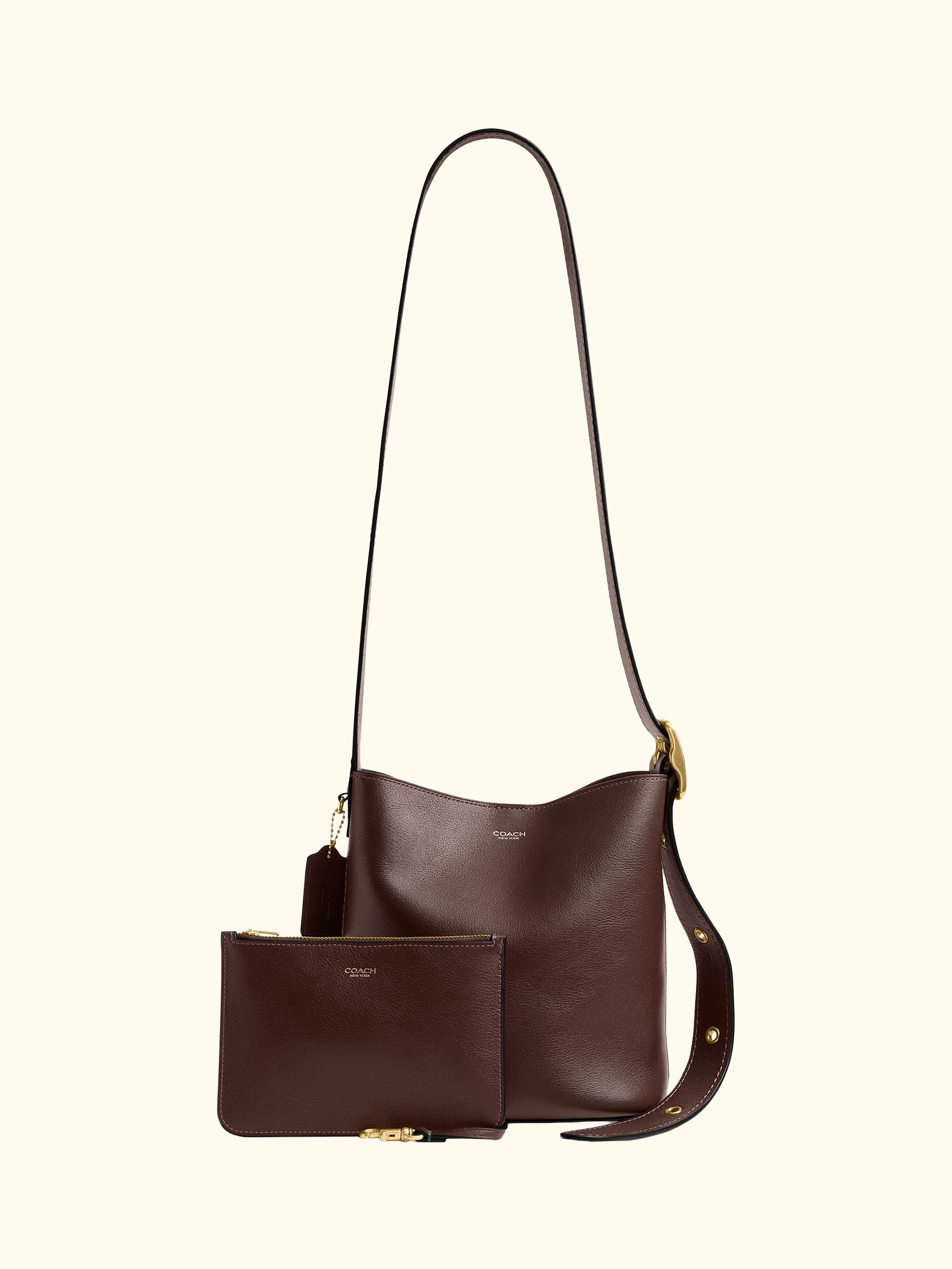 Bleecker 21 Leather Bucket Bag