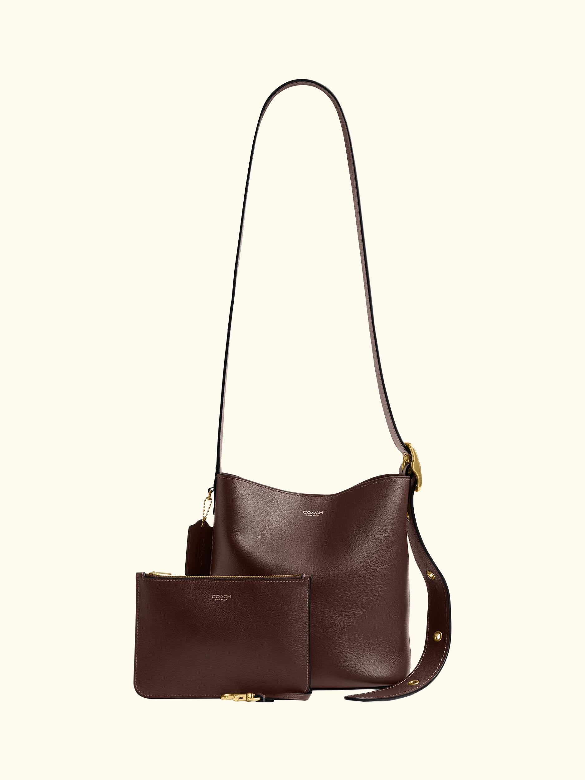 Bleecker 21 Leather Bucket Bag