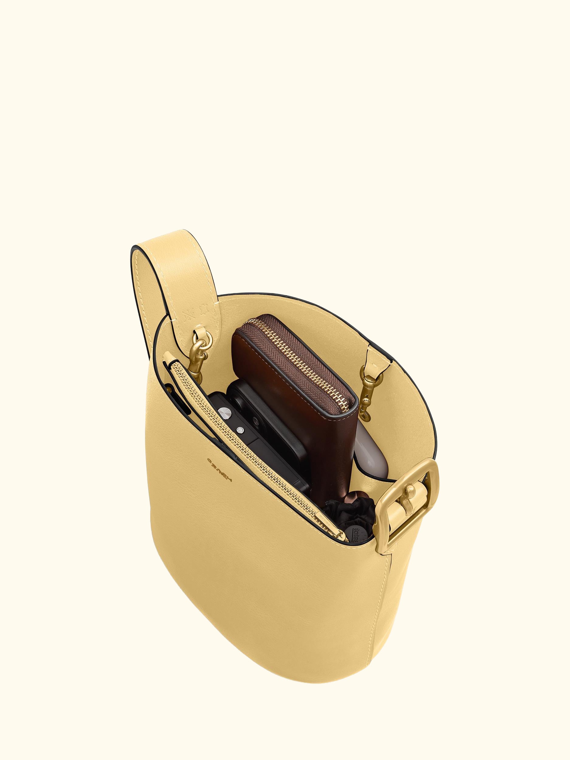 Bleecker 21 Leather Bucket Bag