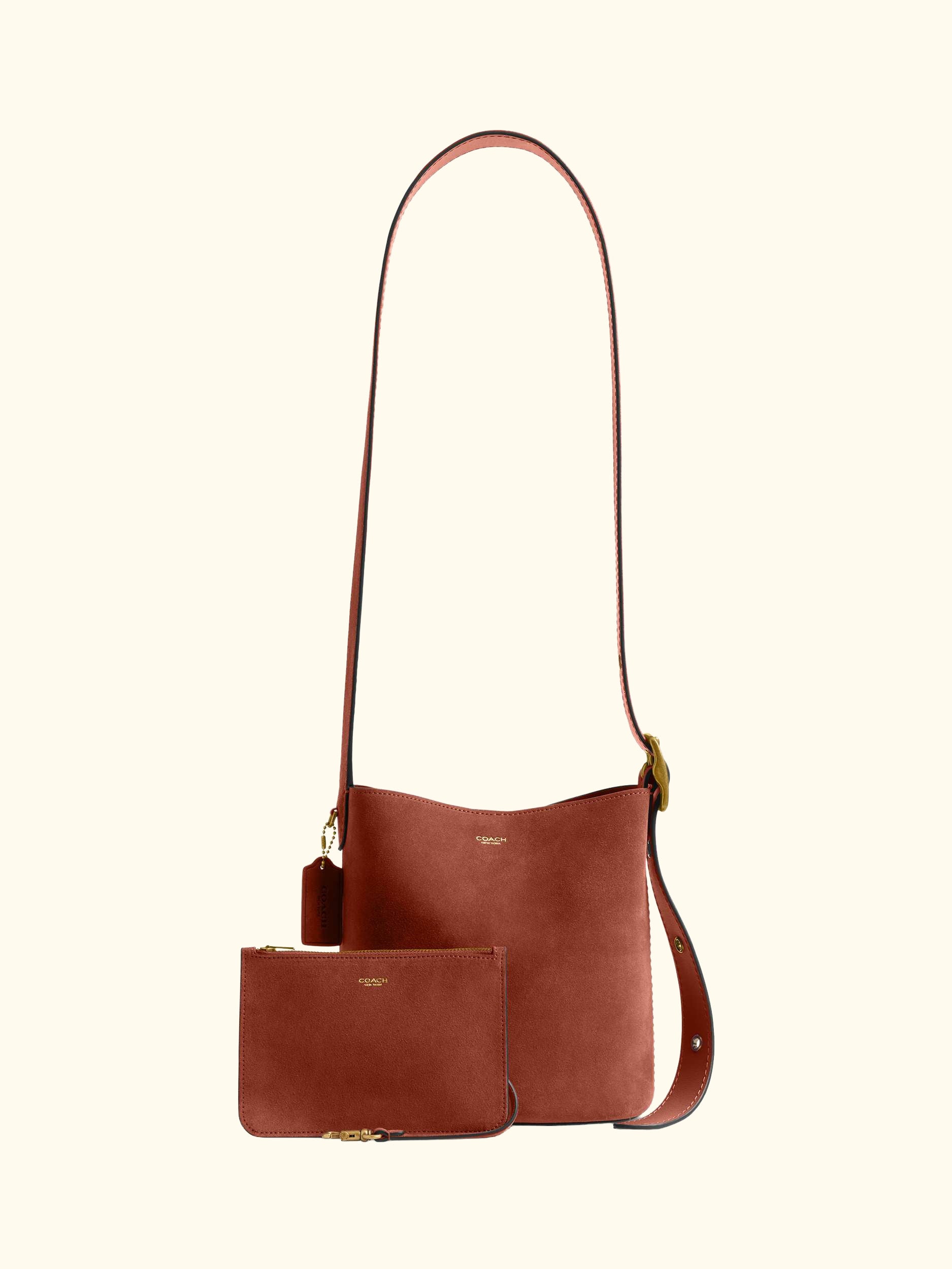Bleecker Suede Bucket Bag