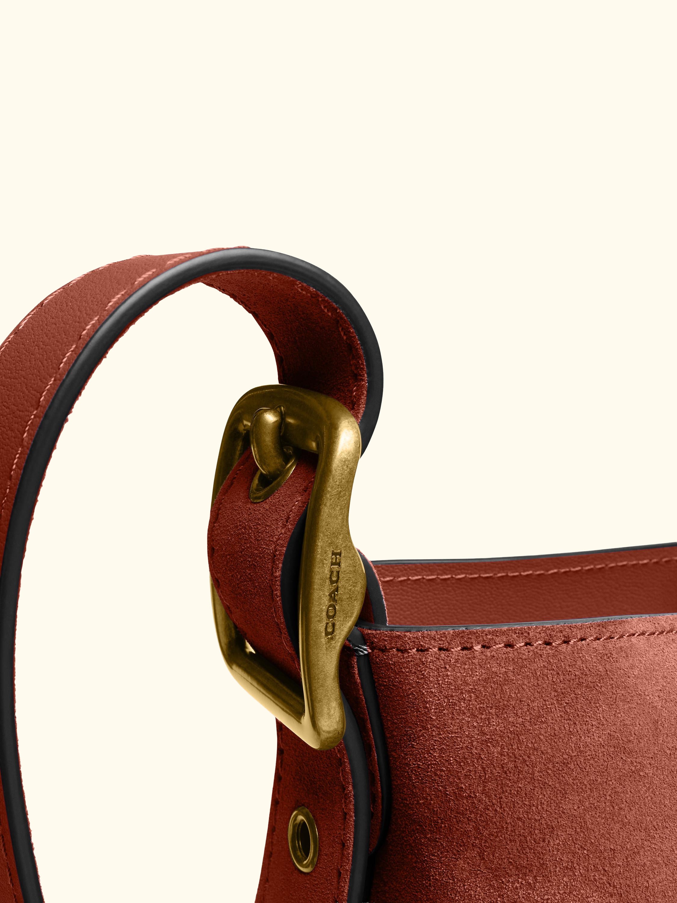 Bleecker Suede Bucket Bag