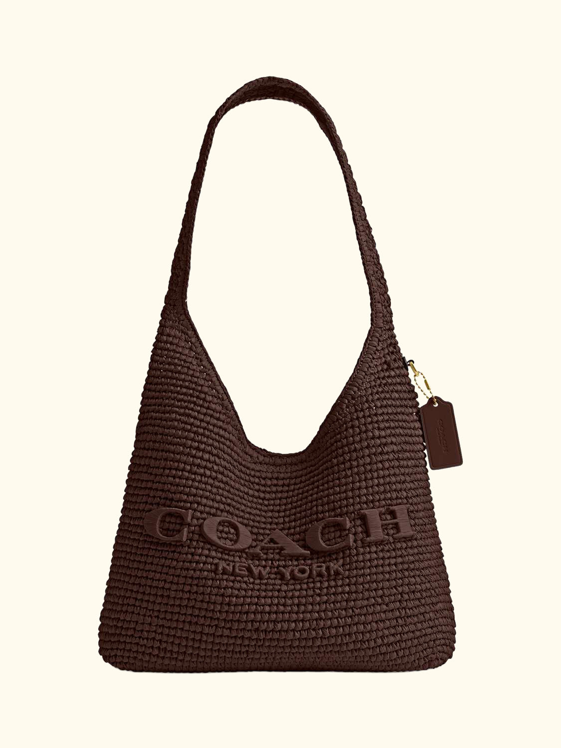 Brooklyn 28 Straw Hobo Bag