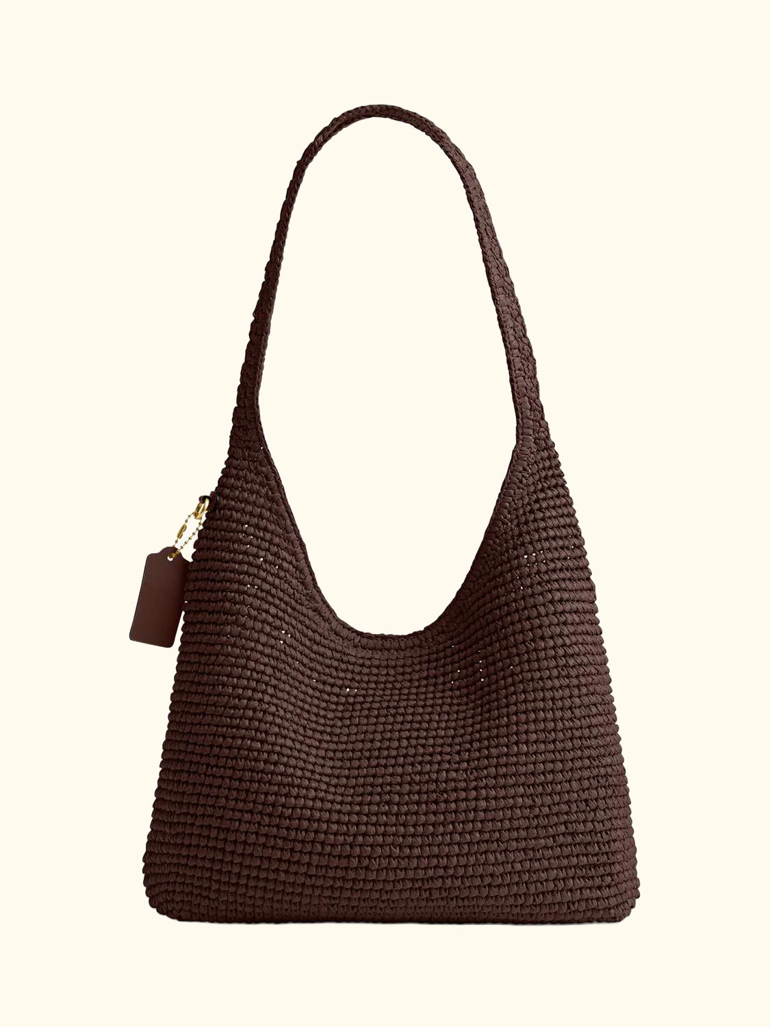 Brooklyn 28 Straw Hobo Bag