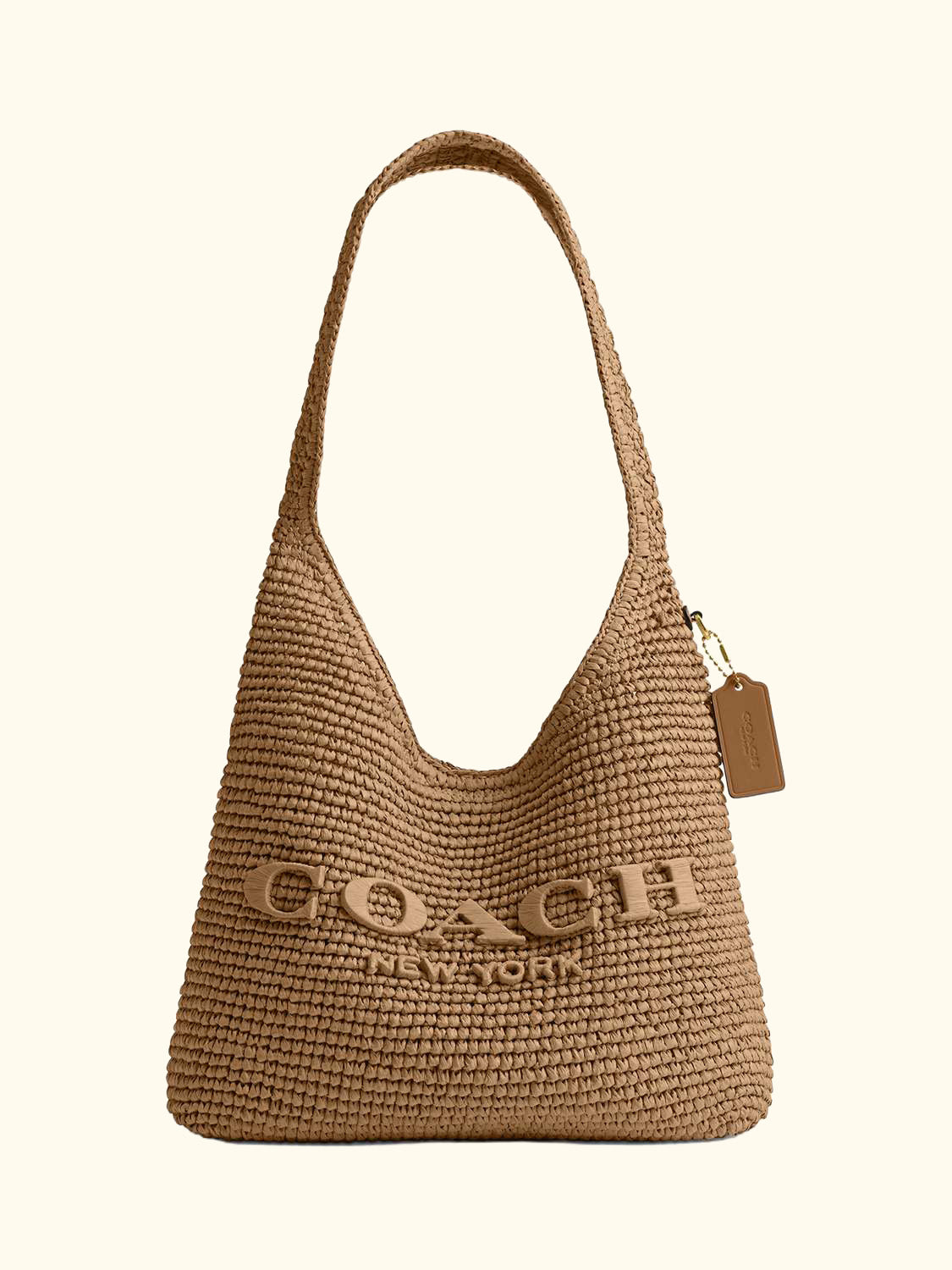 Brooklyn 28 Straw Hobo Bag