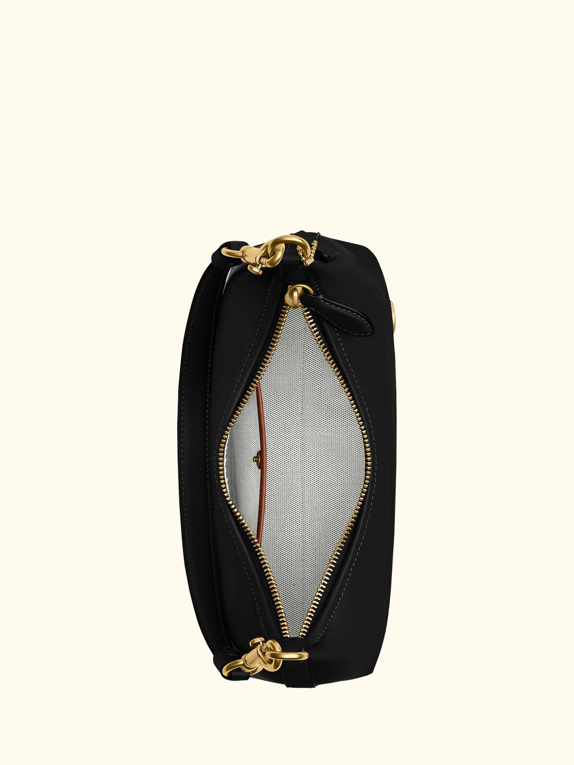 Juliet 25 Leather Shoulder Bag, Black