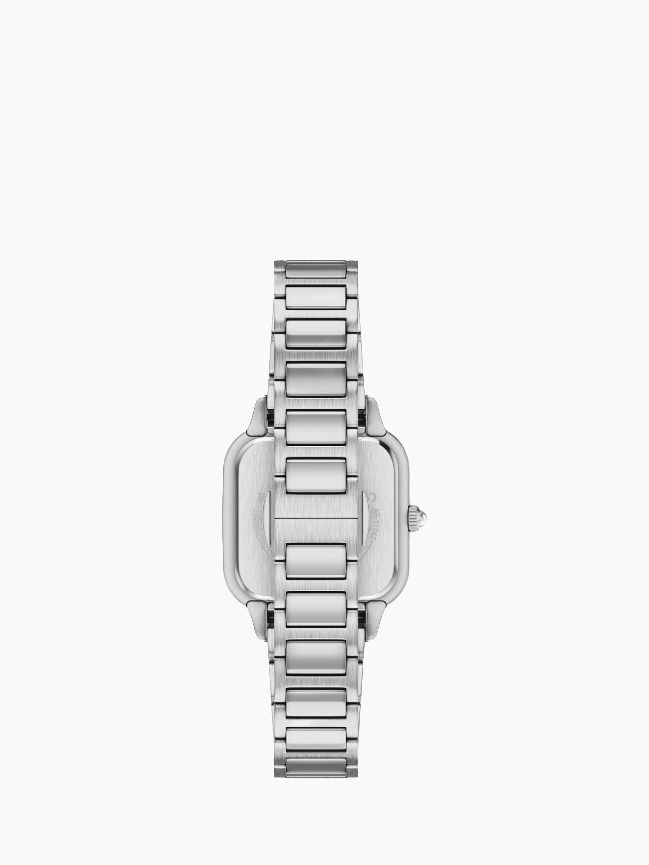 AR11742 Women's Mother of Pearl Dial Bracelet Strap Watch, Silver