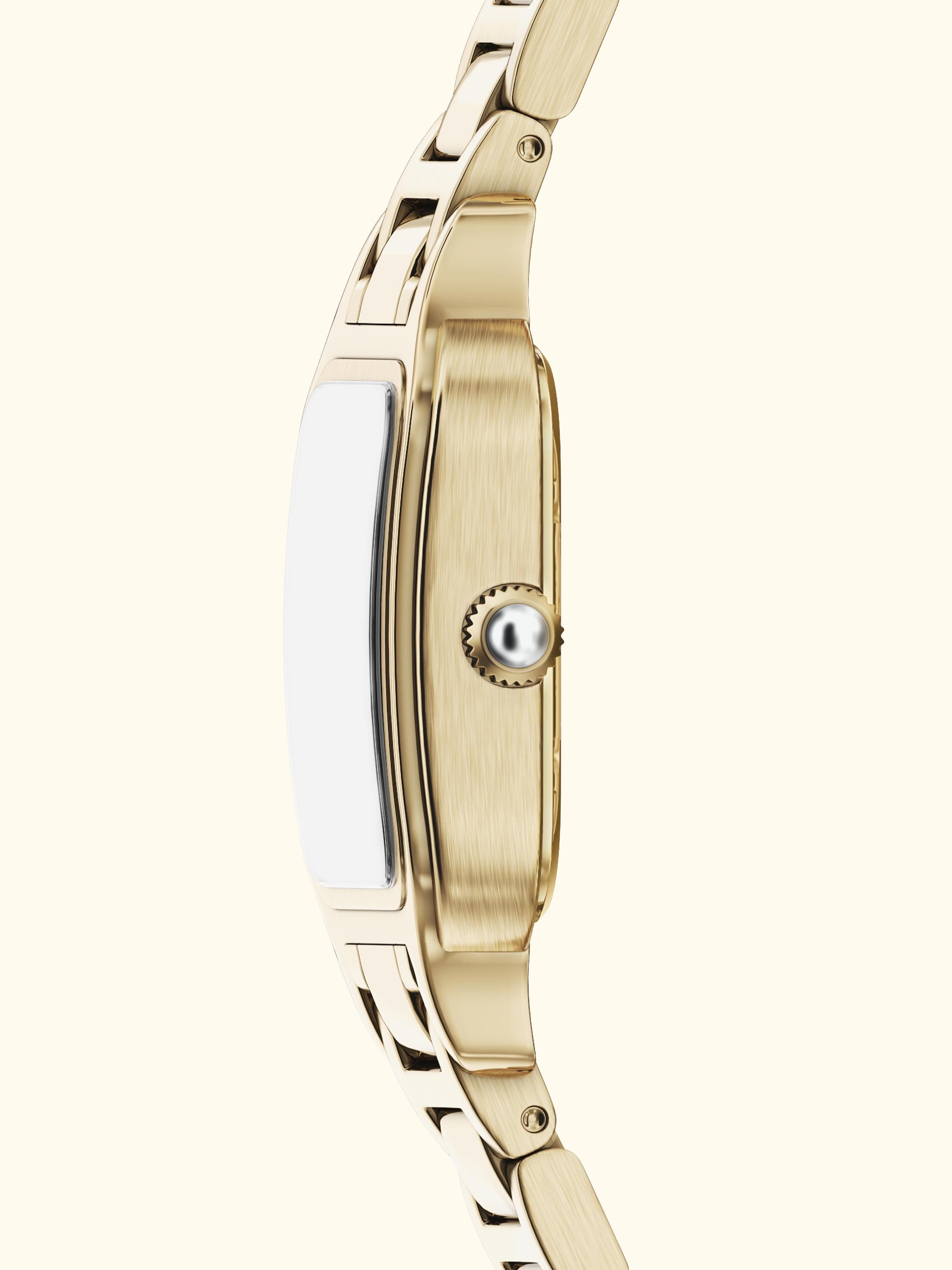 AR11744 Women's Mother of Pearl Dial Bracelet Strap Watch, Gold