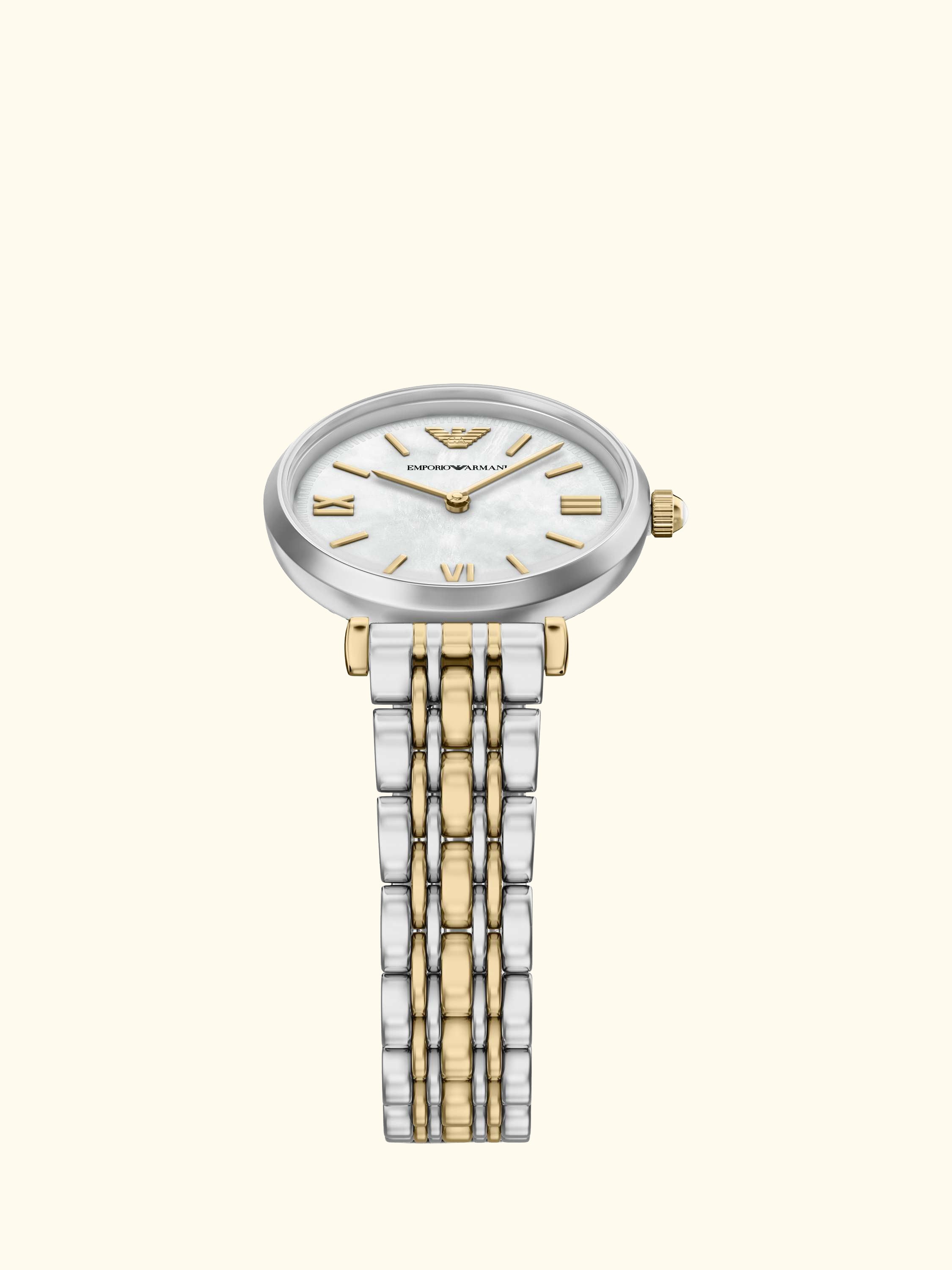 's AR11769 Women's Round Bracelet Strap Watch, 2-Tone