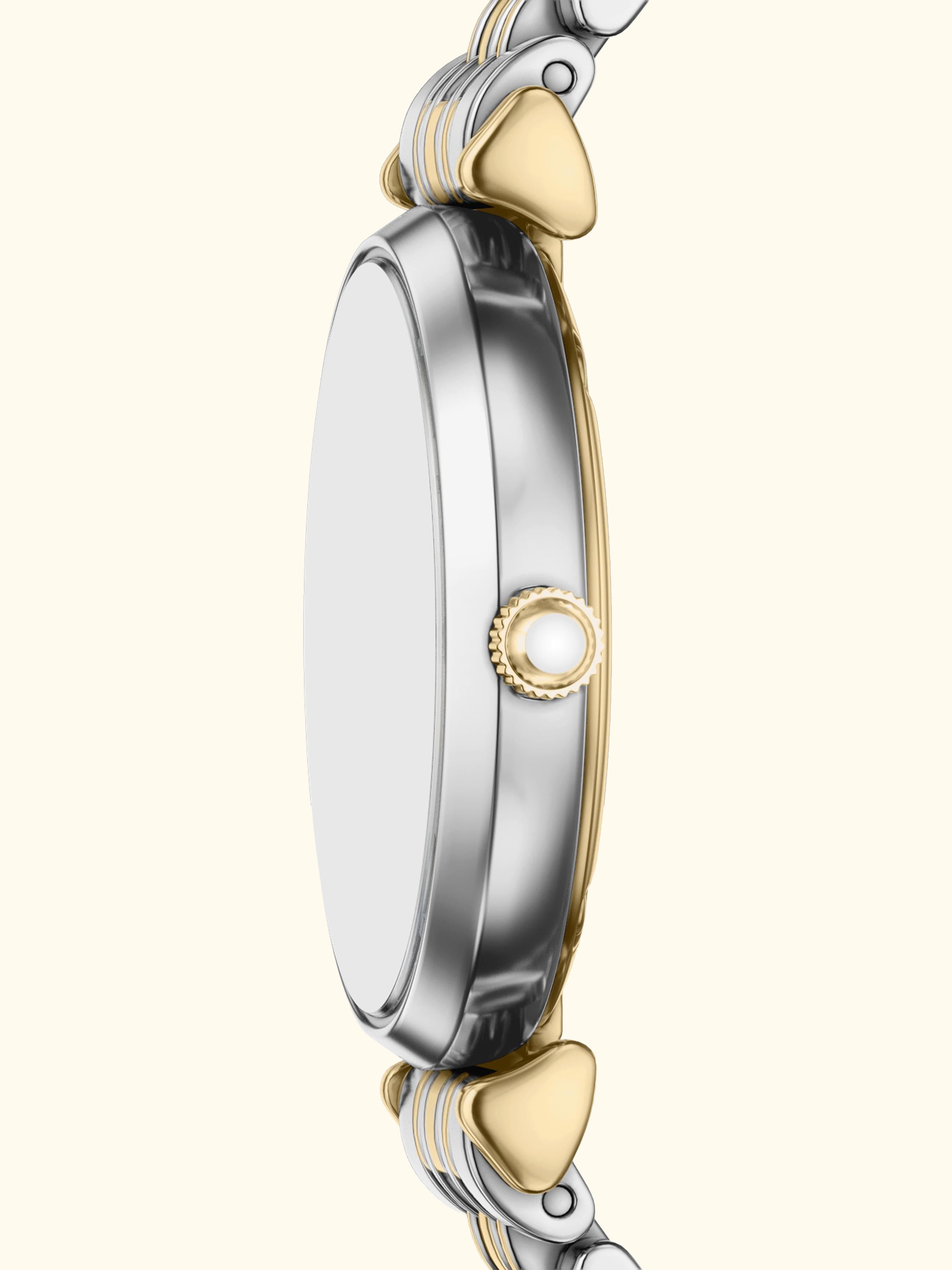 's AR11769 Women's Round Bracelet Strap Watch, 2-Tone