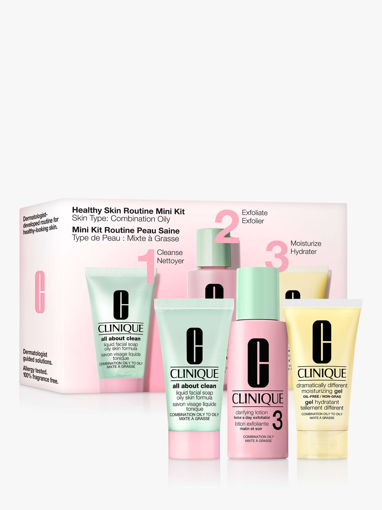 Healthy Skin Routine Combination/Oily Mini Skincare Gift Set