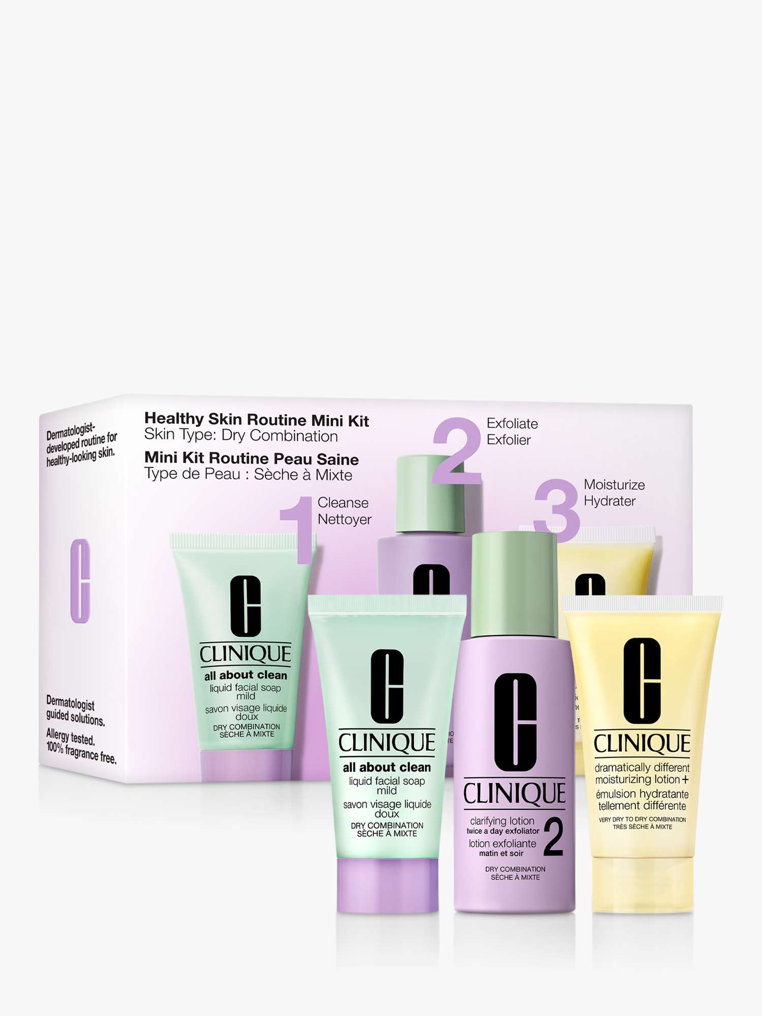 Healthy Skin Routine Dry/Combination Mini Skincare Gift Set