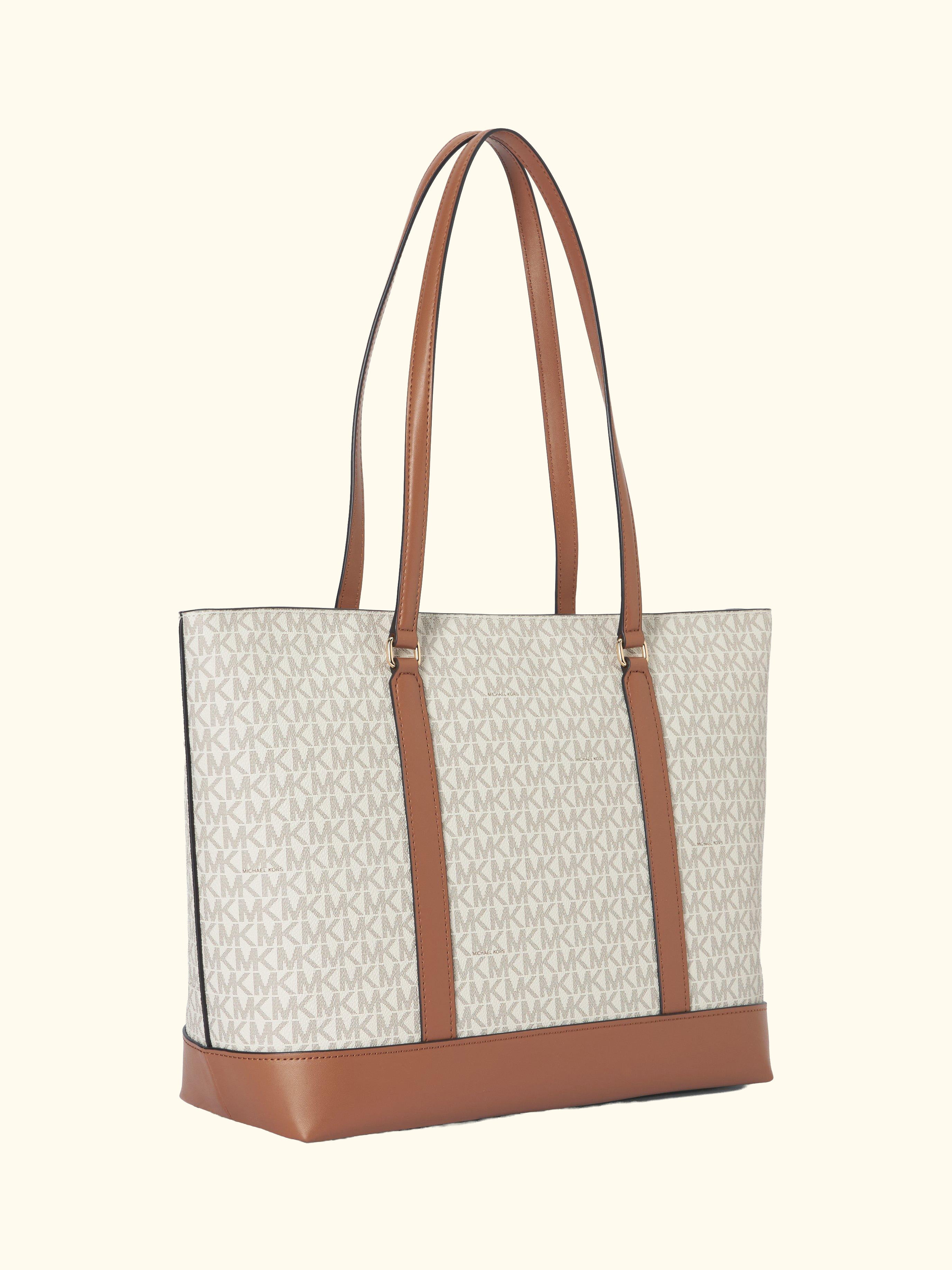 Andie Medium Shopper Logo Tote Bag