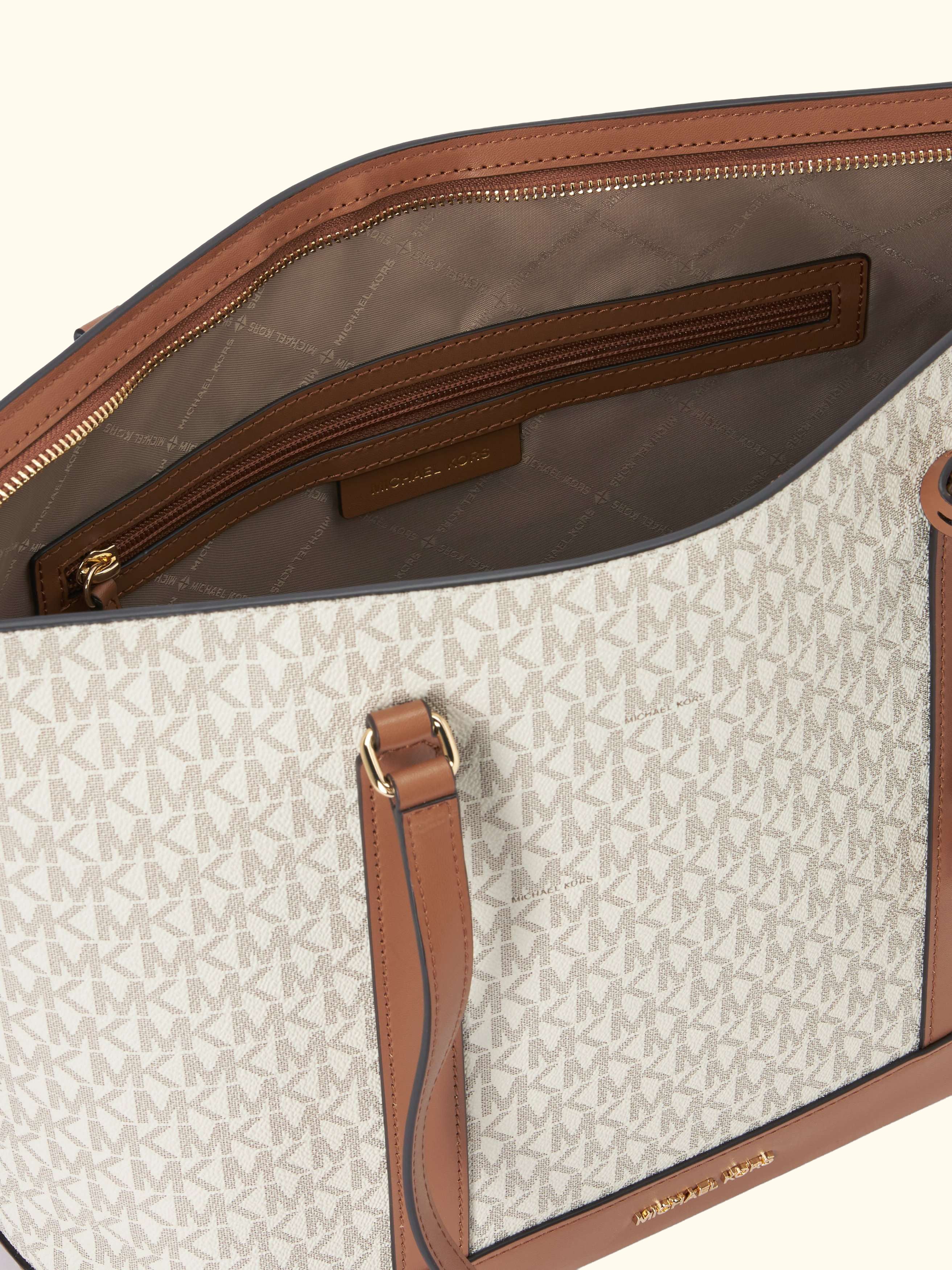 Andie Medium Shopper Logo Tote Bag